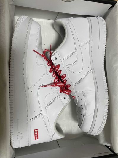 Supreme × Nike Air Force 1 Low "White"