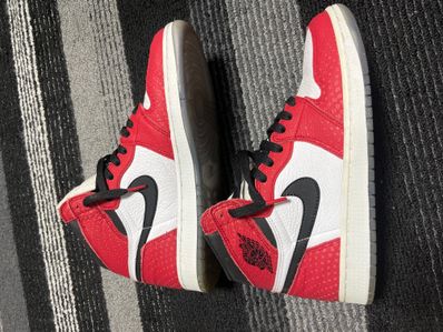 Spiderman × Nike Air Jordan 1 Origin Story "Gym Red/White/Photo Blue/Black"