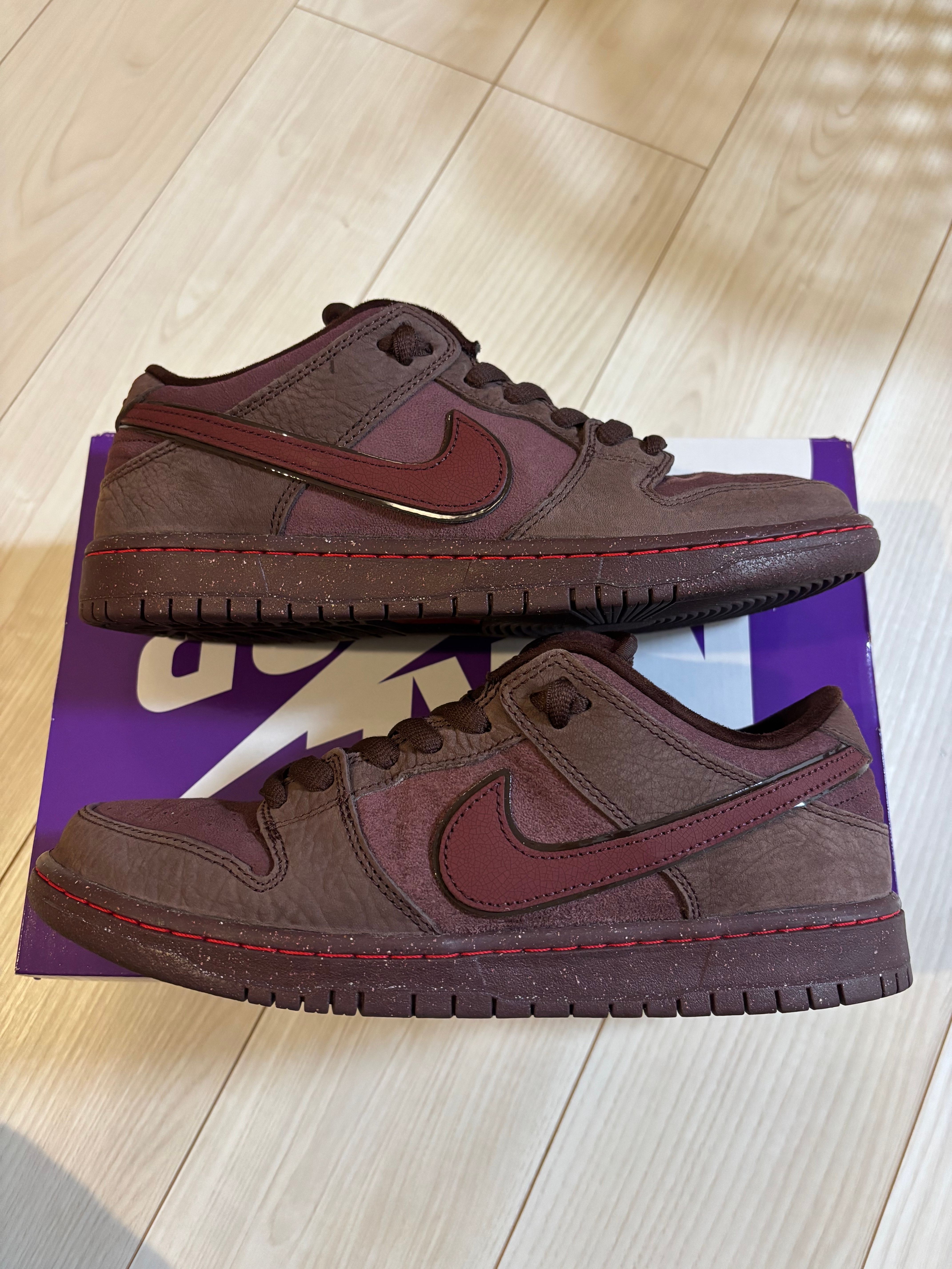 Nike SB Dunk Low PRM City of Love "Burgundy"
