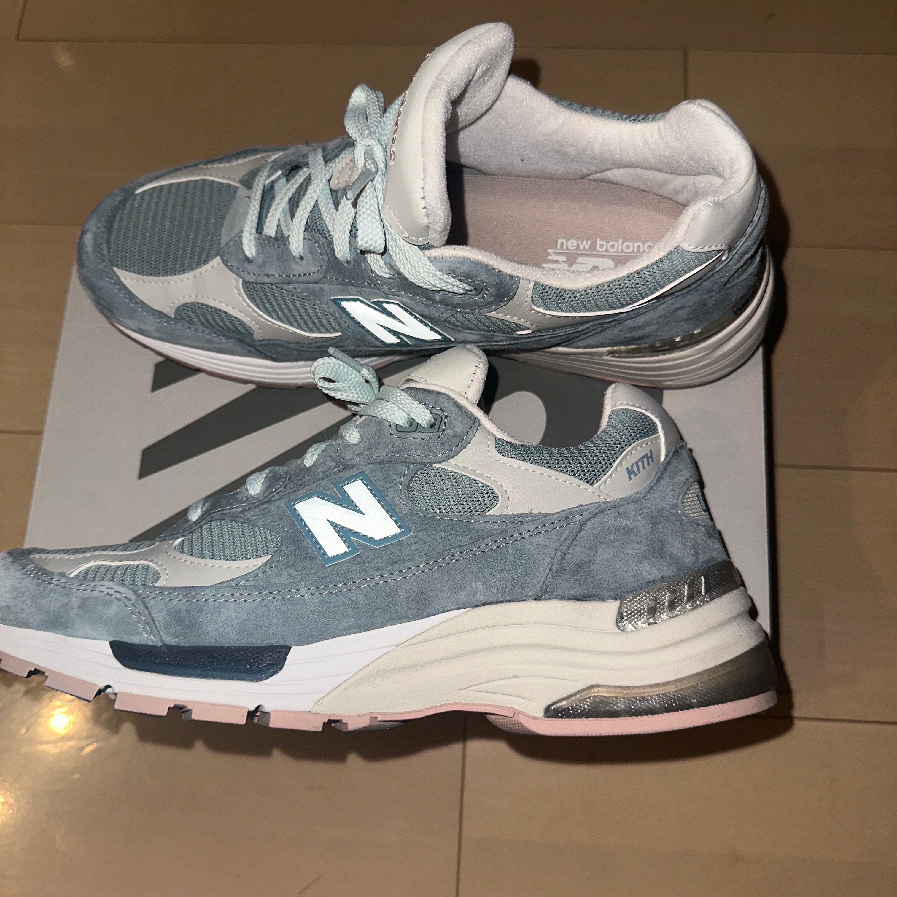 KITH × New Balance 992 "Aegean Blue/Shadow Gray"