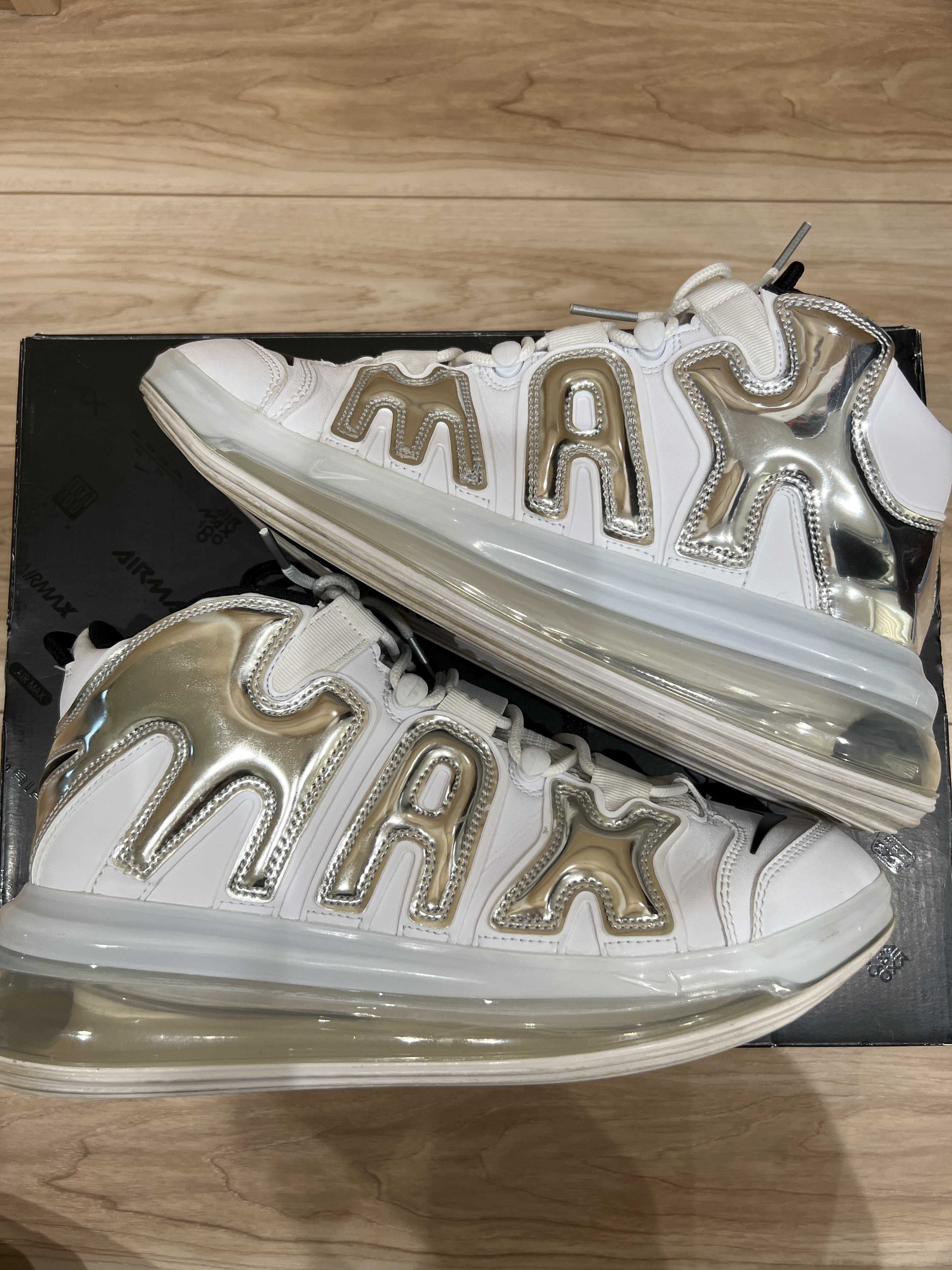 NIKE AIR MORE UPTEMPO 720 CHROME