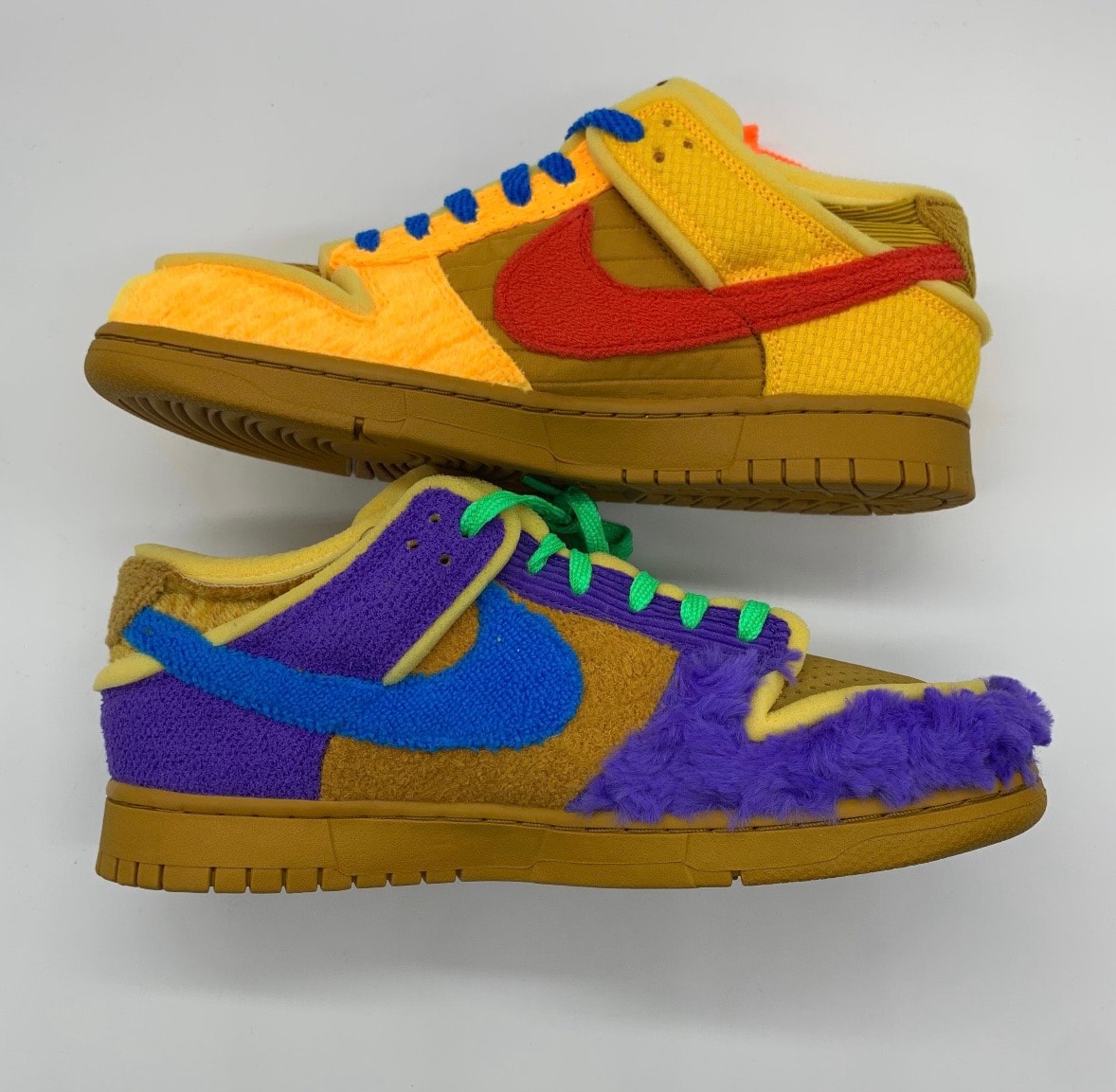 Cactus Plant Flea Market × Nike Swamp Sponge Dunk Low "Psychic Purple/Photo Blue/Gold Suede"
