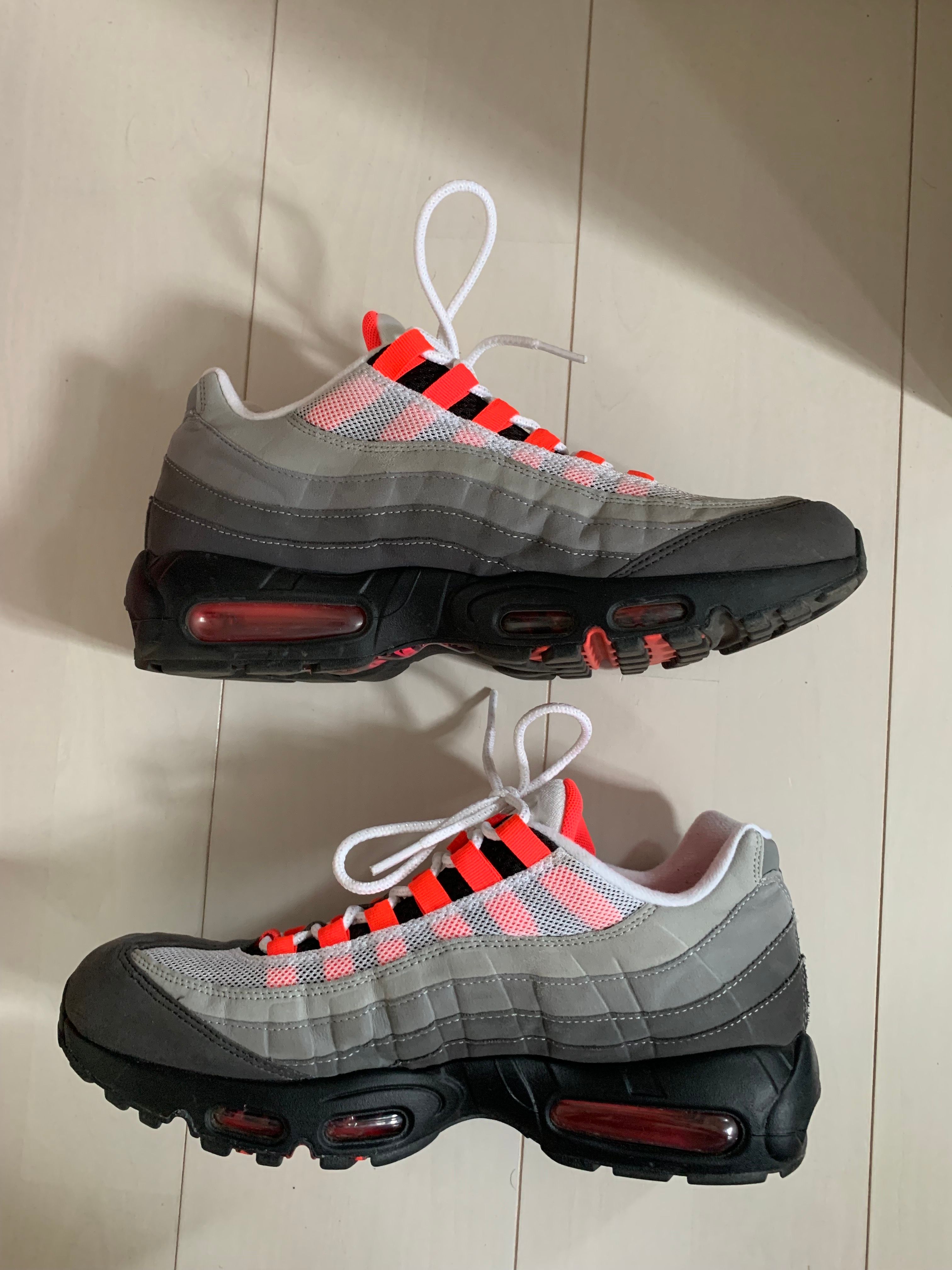 Nike Air Max 95 OG "White/Solar Red"