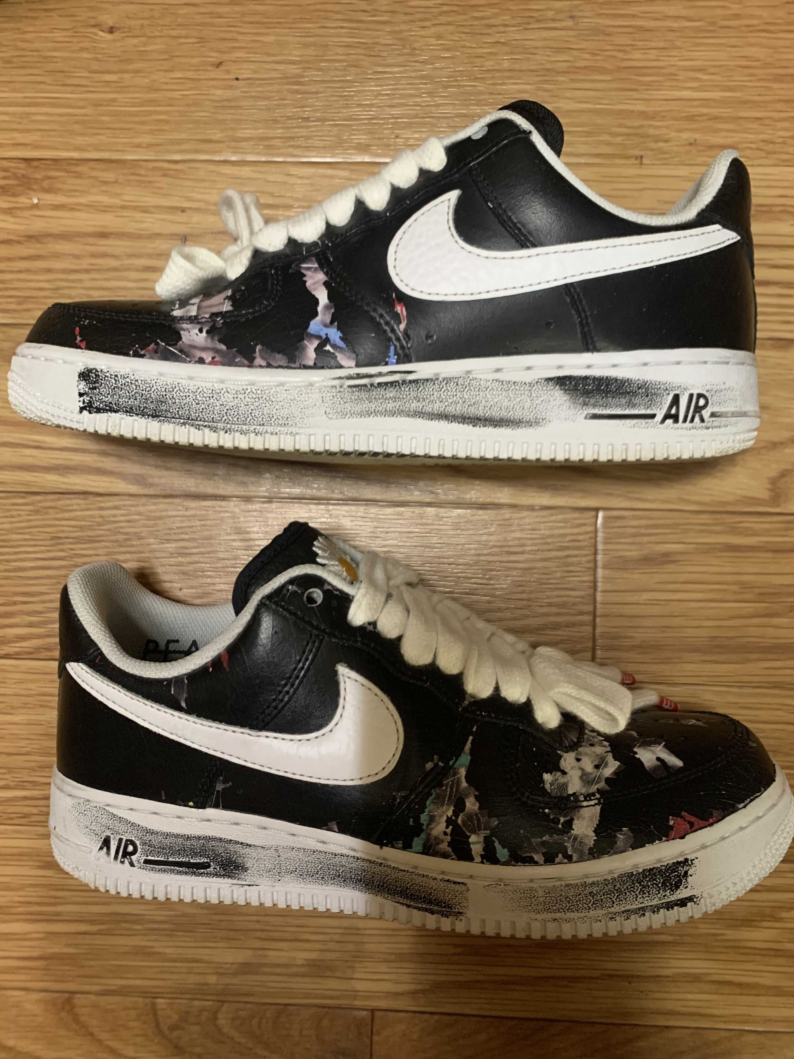 PEACEMINUSONE × Nike Air Force 1 Low Para Noise "Black" / G-DRAGON