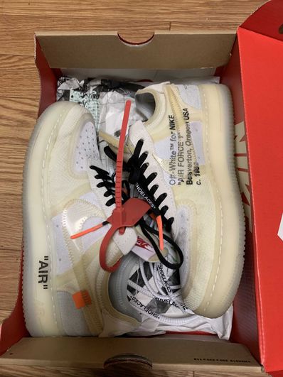 OFF-WHITE × NIKE THE TEN AIR FORCE 1 LOWを買うならスニーカーダンク
