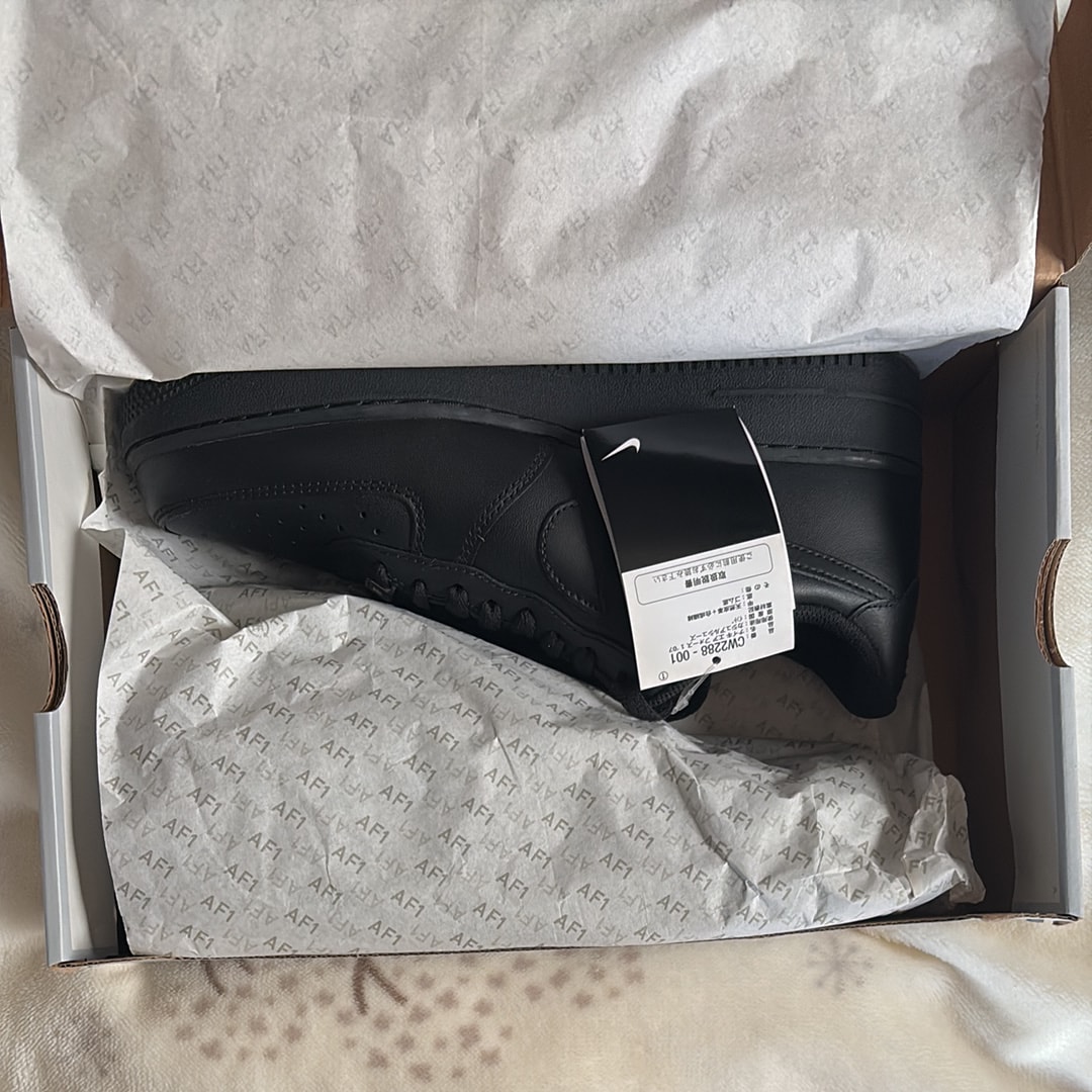 Nike Air Force 1 Low '07 "Black/Black"