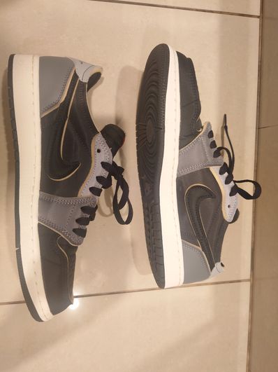 Nike Air Jordan 1 Low OG EX "Black and Smoke Grey"