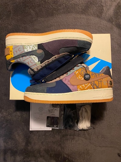 Travis Scott × Nike Air Force 1 Low Cactus Jack "Multi Color"