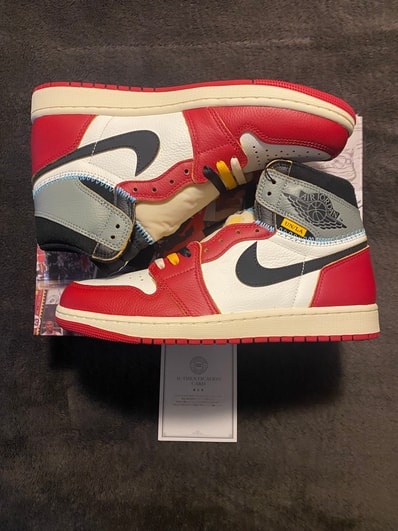 UNION × Nike Air Jordan 1 Retro High OG "Chicago/Shadow"