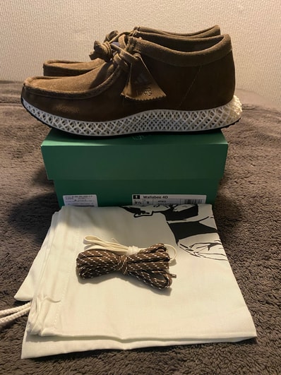 KITH Ronnie Fieg × adidas × Clarks 8th Street 4D Wallabee "Dark Grey Suede"