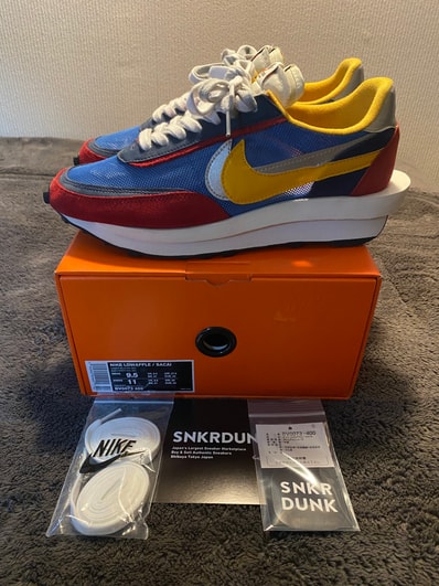 sacai × Nike LDV Waffle "Red/Blue"