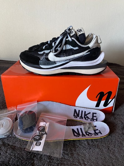 sacai × Nike Vapor Waffle "Black and White"