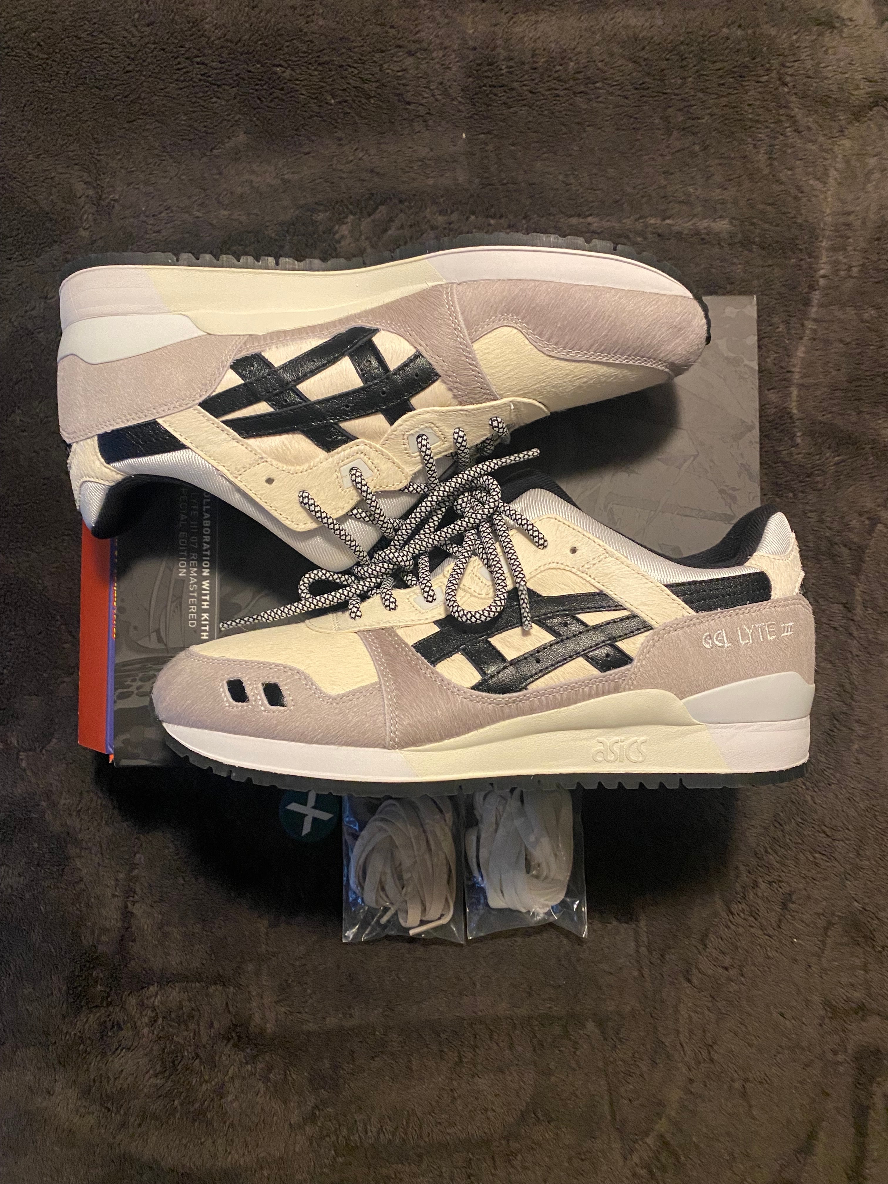 キス × マーベル エックスメン × アシックス ゲルライト3 '07 リマスタード "ストーム"