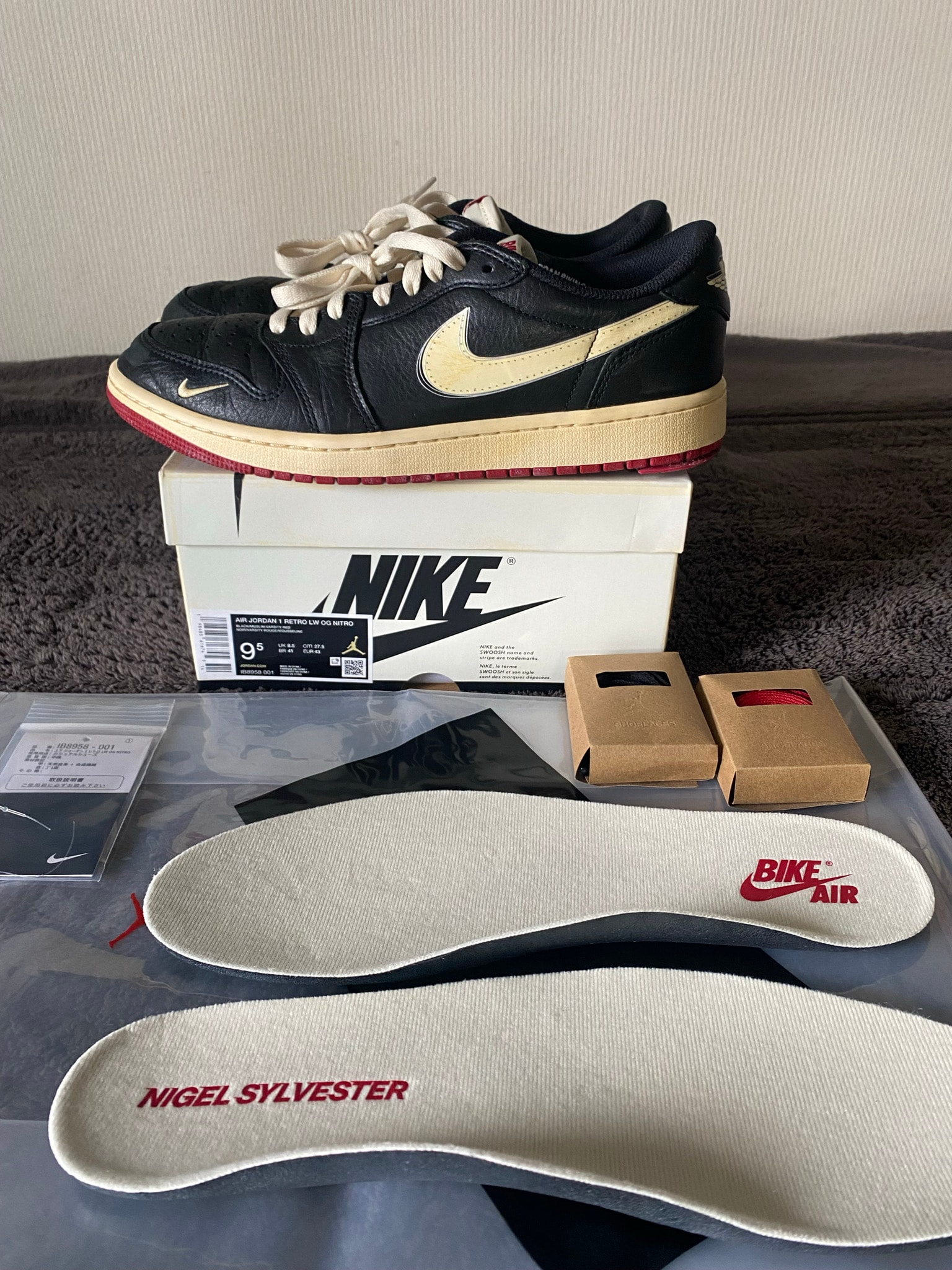 Nigel Sylvester × Nike Air Jordan 1 Retro Low OG "Better With Time"