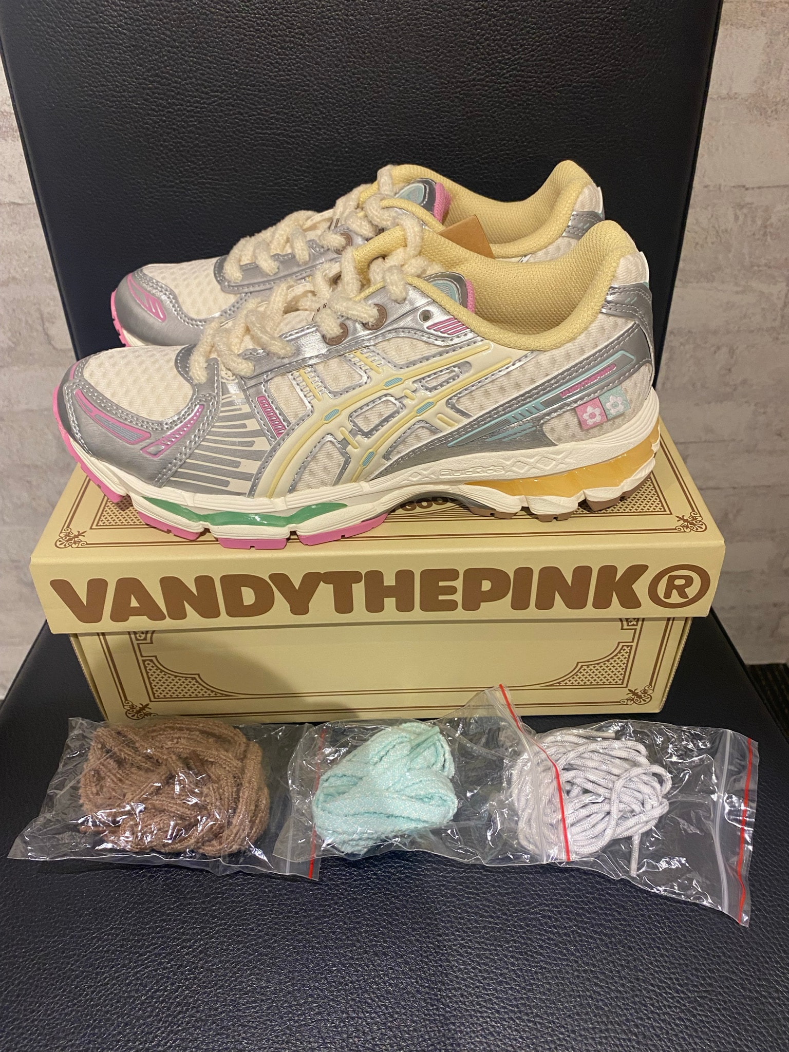 VANDY THE PINK × Asics Gel-Kayano 12.1 Ice Cream Pack "Vanilla"