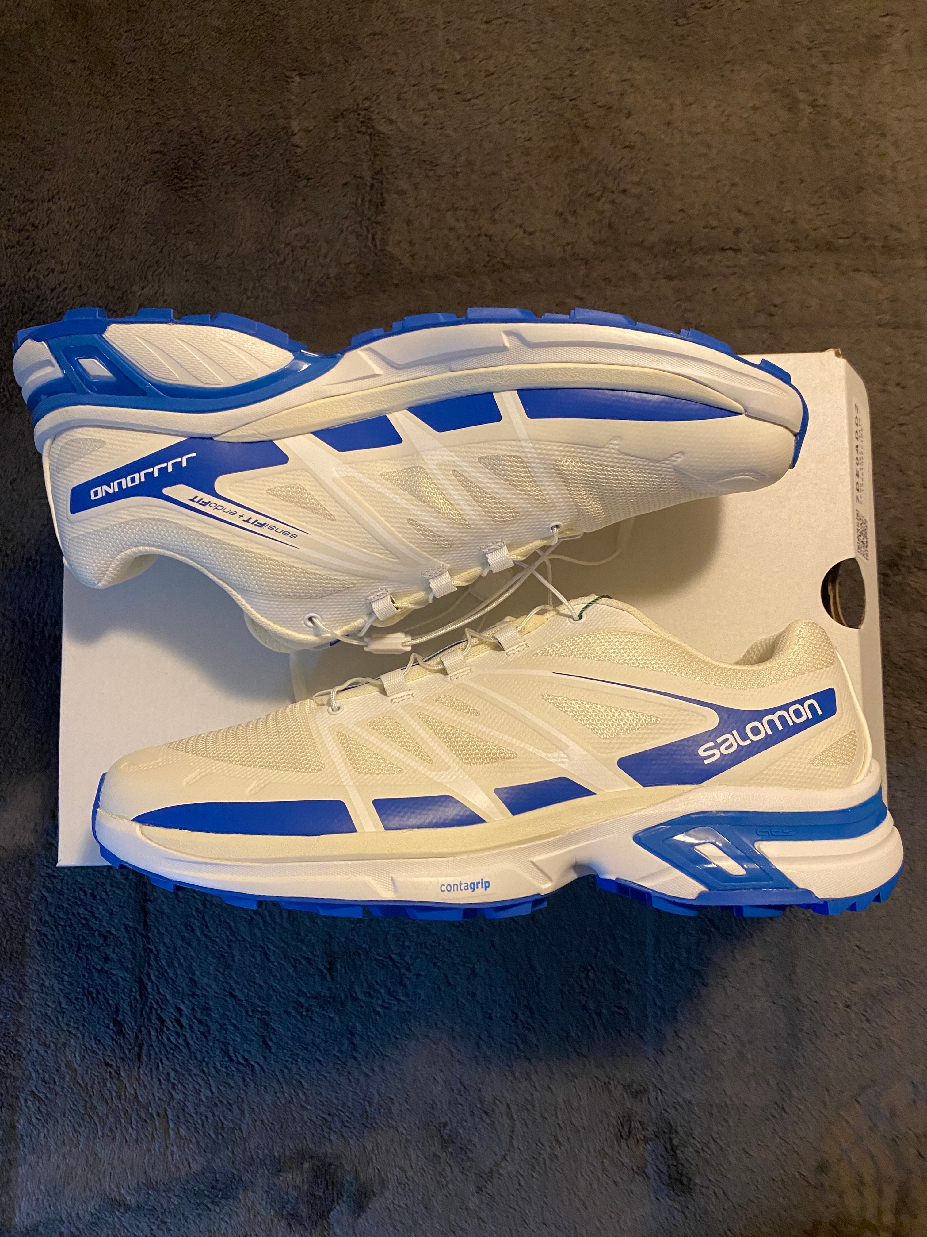 ジョウンド × サロモン XTウィングス2 "バニラアイス/ホワイト/ラピスブルー"