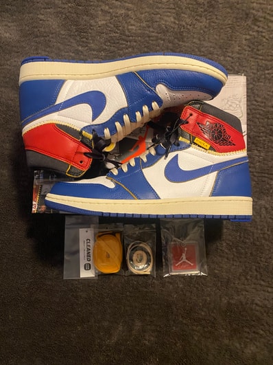 UNION × Nike Air Jordan 1 Retro High OG NRG "Storm Blue/Varsity Red"