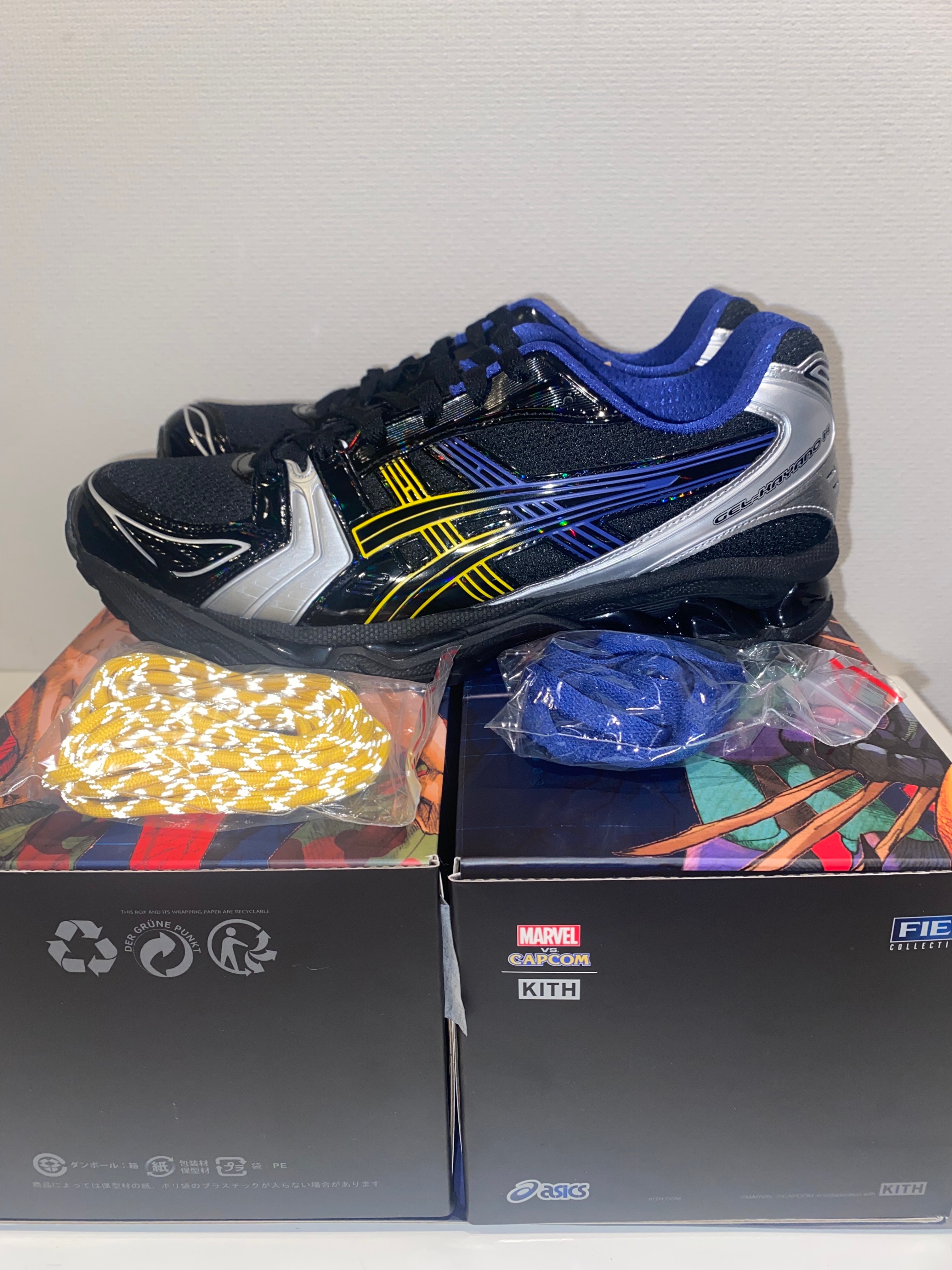 キス × マーベルvsカプコン × アシックス ゲルカヤノ14 "ウルヴァリン"