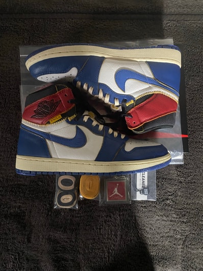 UNION × Nike Air Jordan 1 Retro High OG NRG "Storm Blue/Varsity Red"