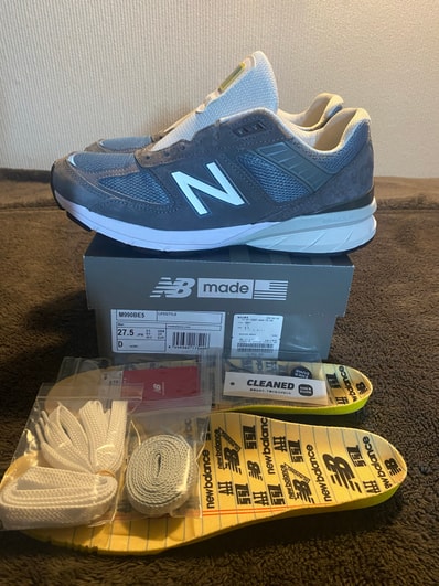 SSZ × Akio Hasegawa × New Balance 990V5 "Gray"