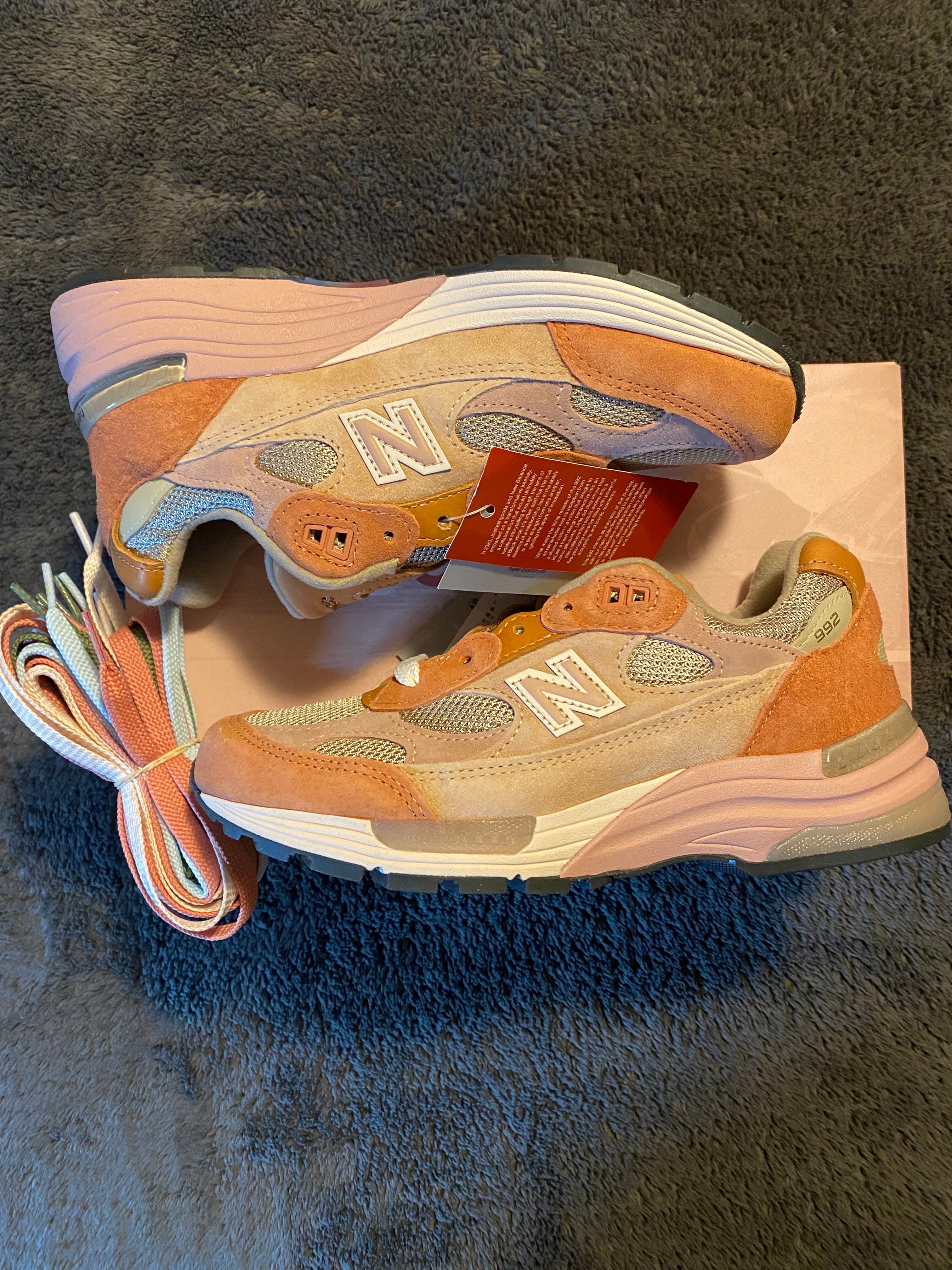 Joe Freshgoods × New Balance 992 "Rose Smoke/Misty Rose"