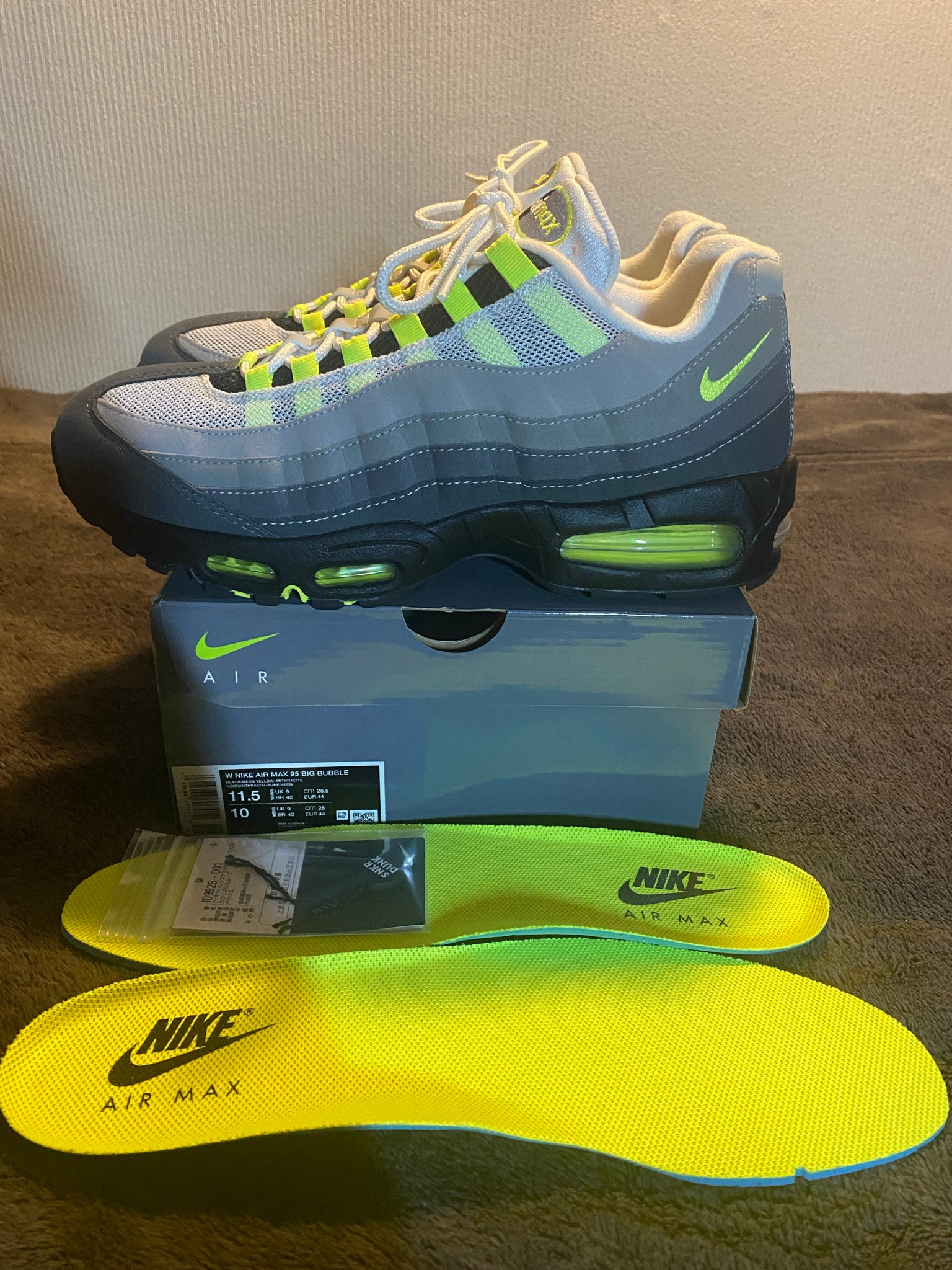 Nike Women's Air Max 95 Big Bubble "Neon Yellow" (2026)