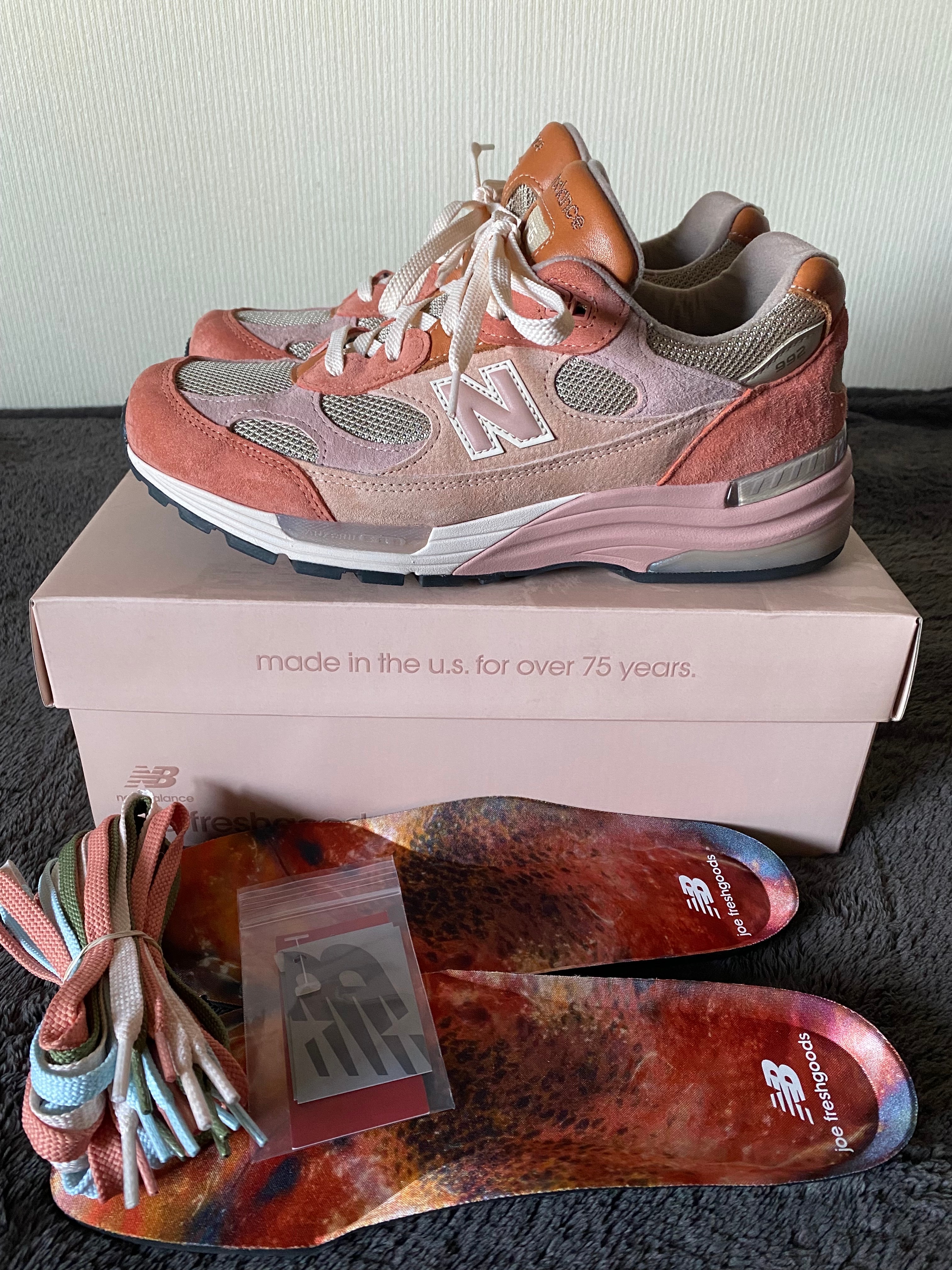 Joe Freshgoods × New Balance 992 "Rose Smoke/Misty Rose"
