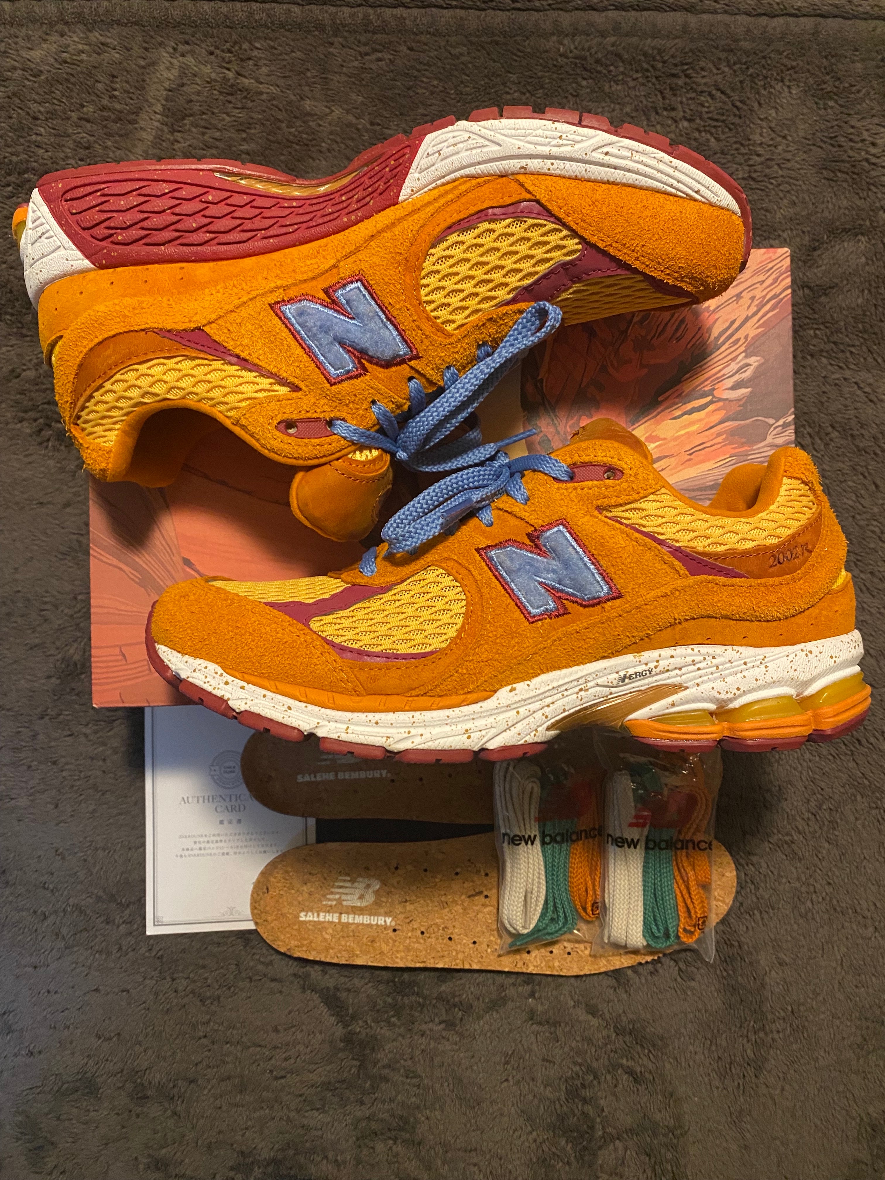 Salehe Bembury × New Balance 2002R "Desert Gold"