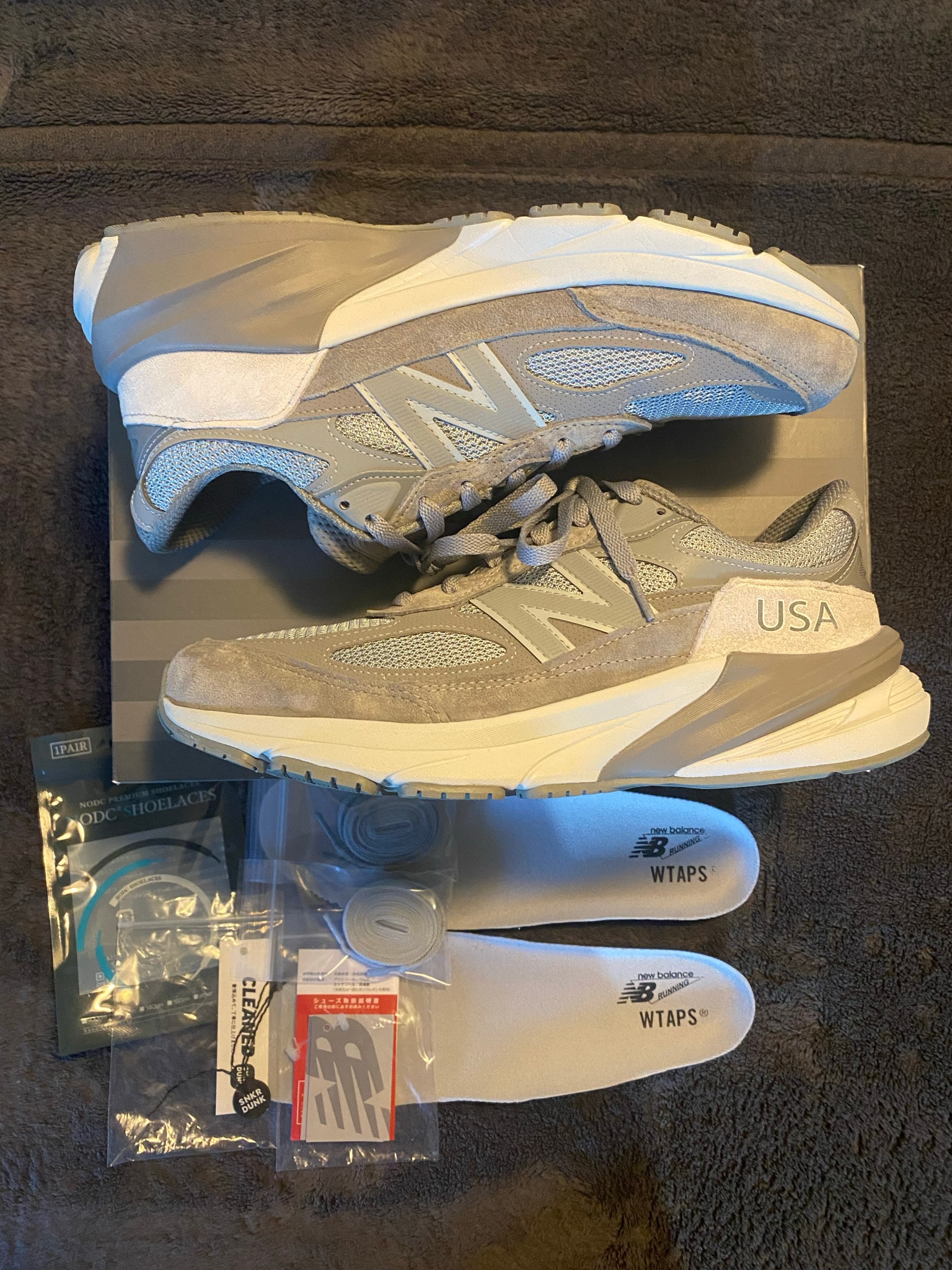 WTAPS × New Balance 990V6 "Gray"