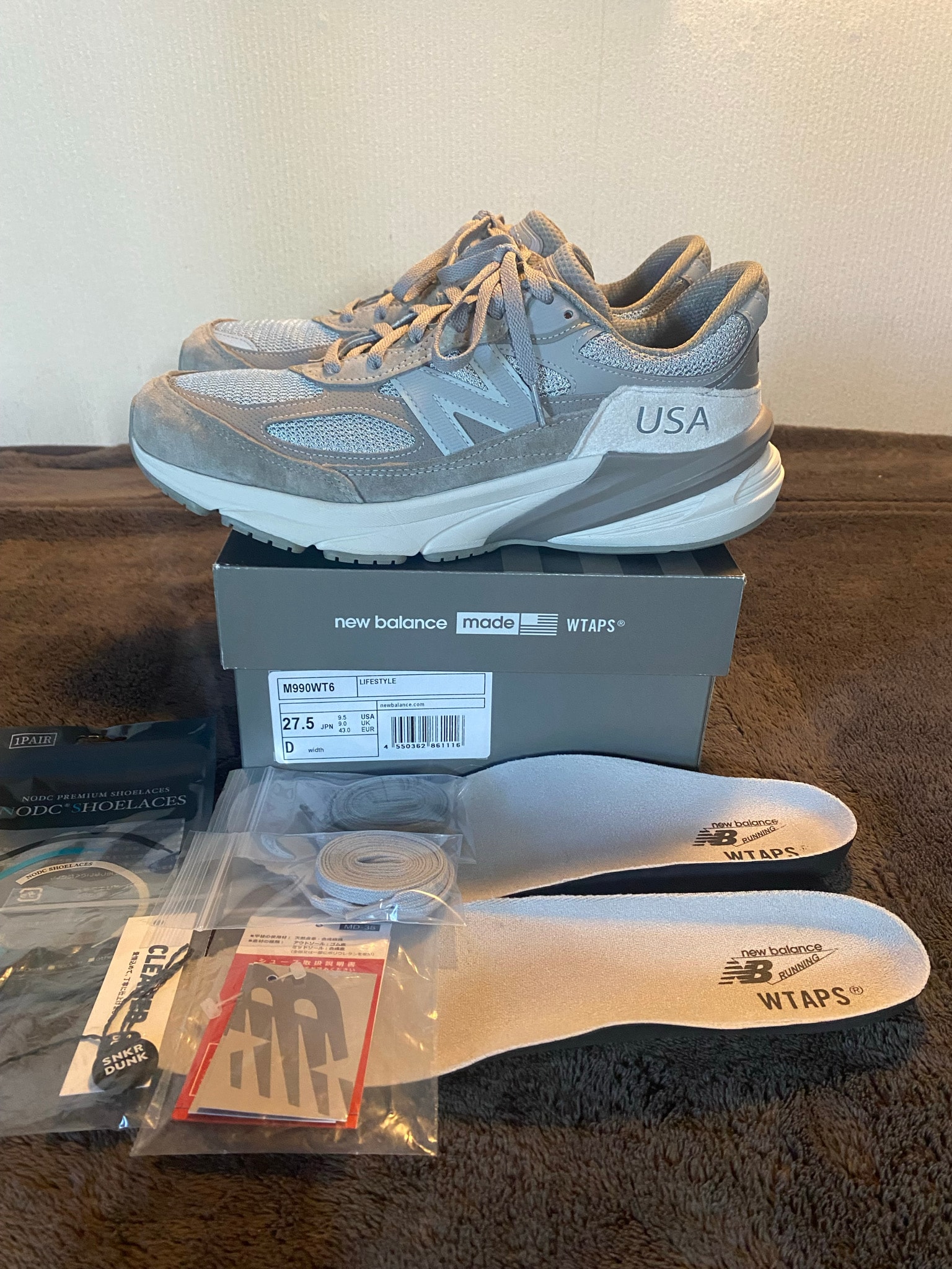 WTAPS × New Balance 990V6 "Gray"