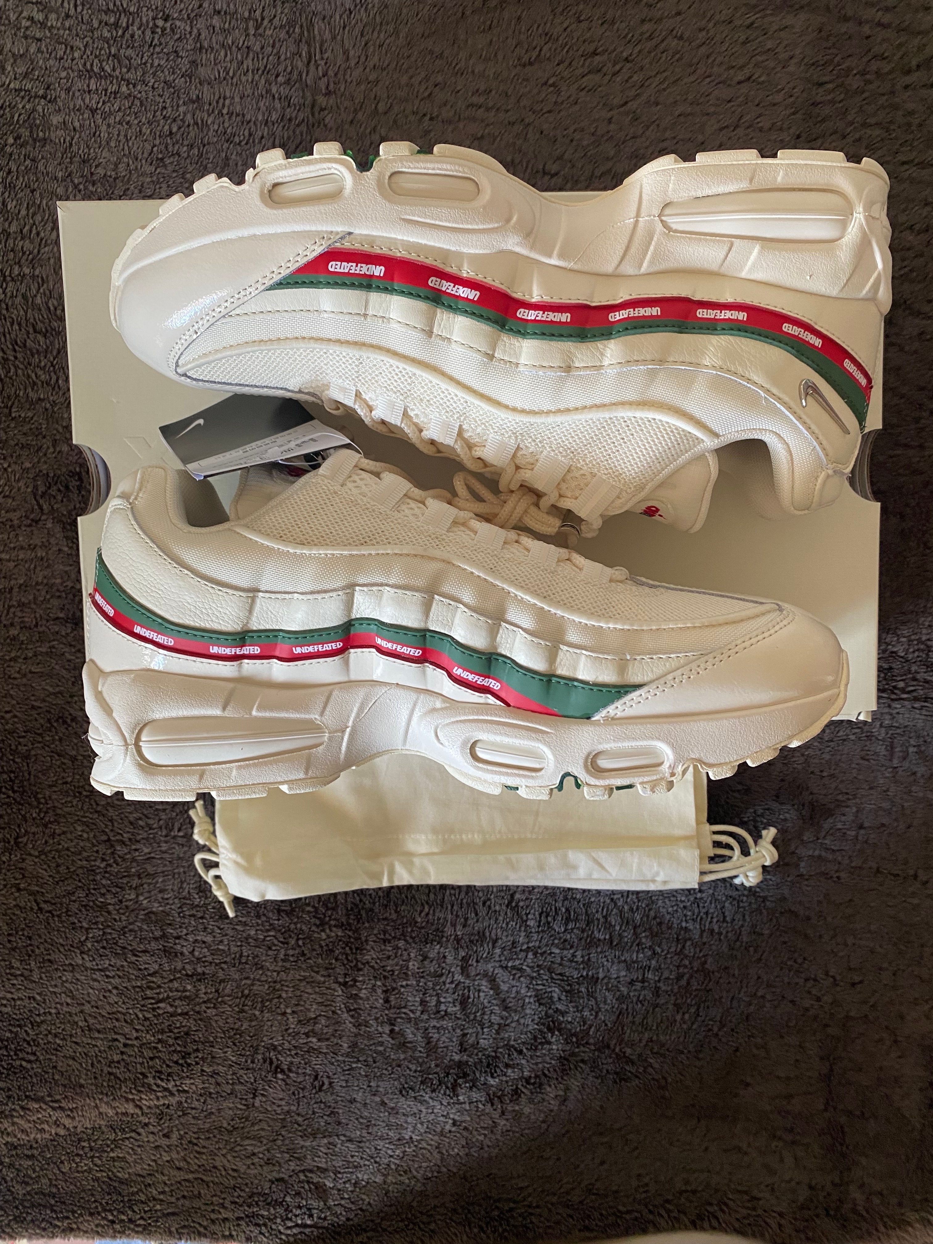 UNDEFEATED × Nike Air Max 95 SP "Sail"