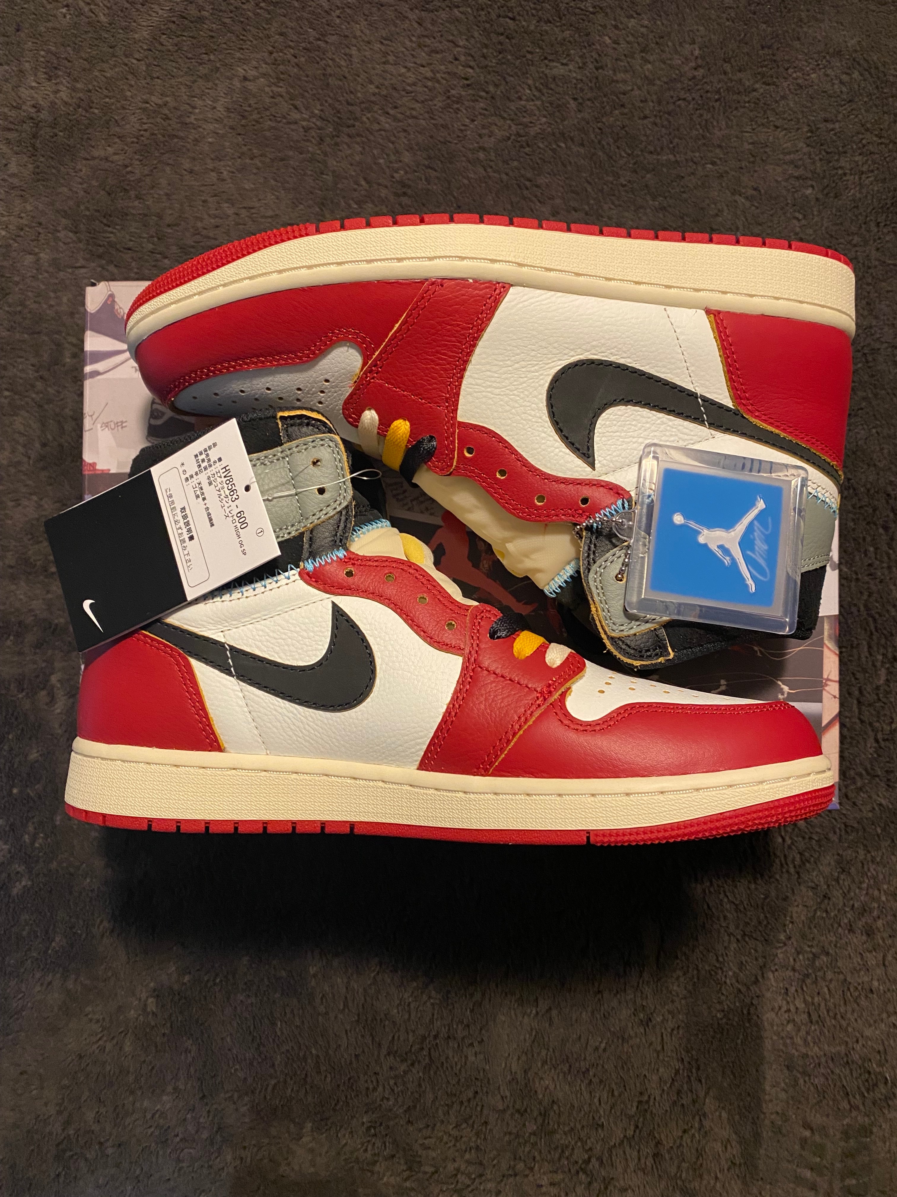 UNION × Nike Air Jordan 1 Retro High OG "Chicago/Shadow"