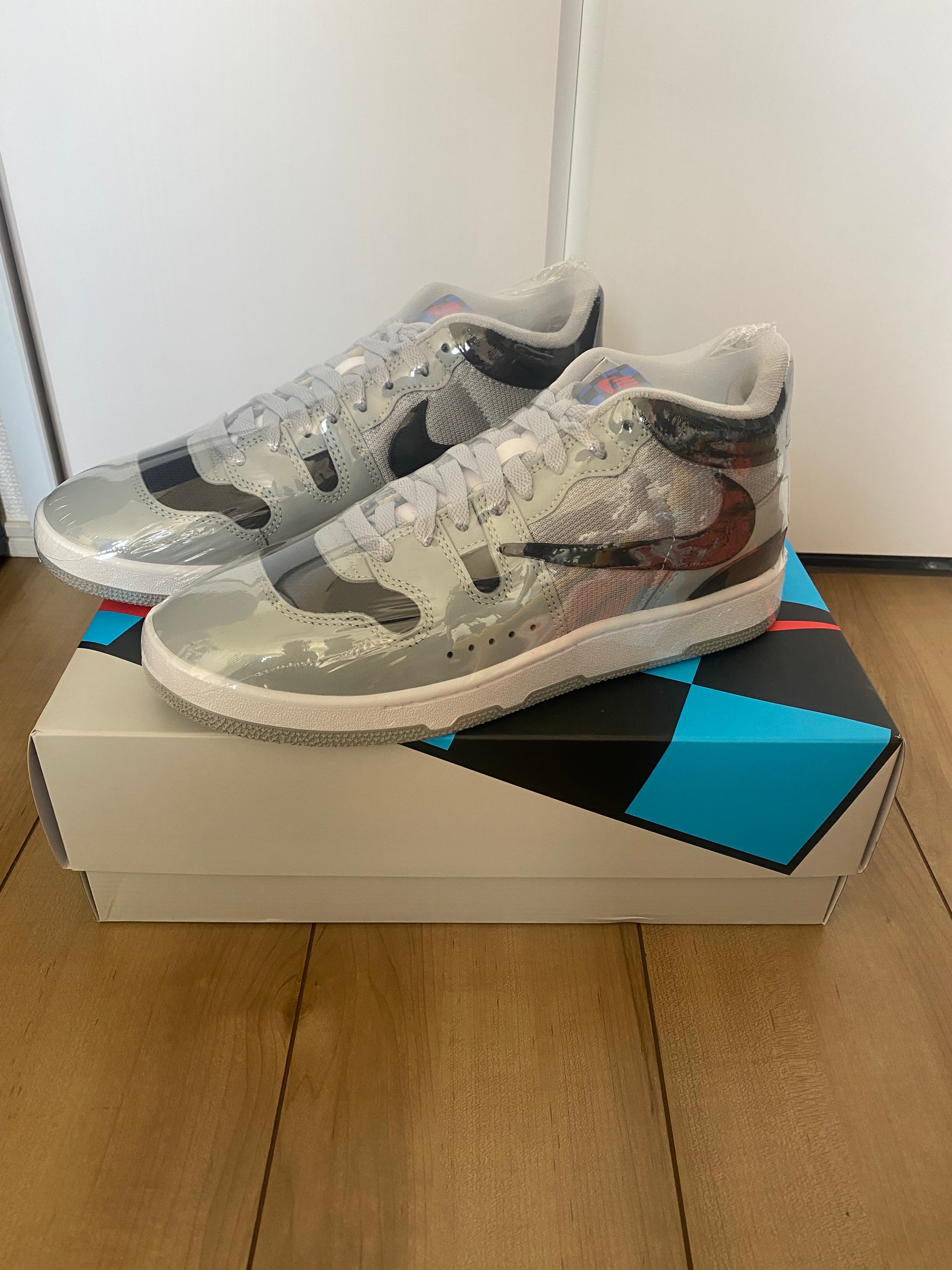 Travis Scott Cactus Jack × Nike Attack (Mac Attack) "Light Smoke Grey"