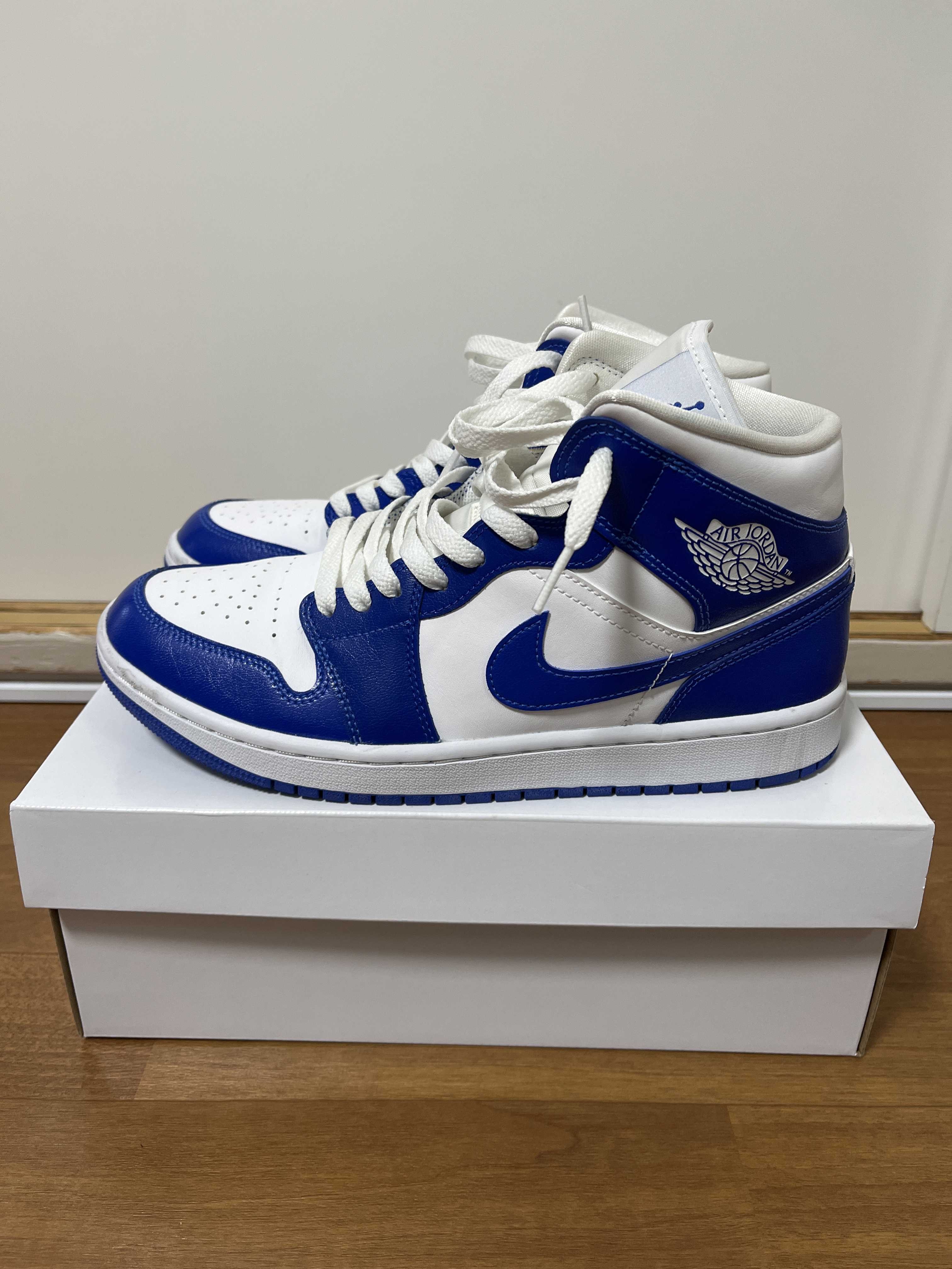 Nike Women's Air Jordan 1 Mid "Kentucky Blue"