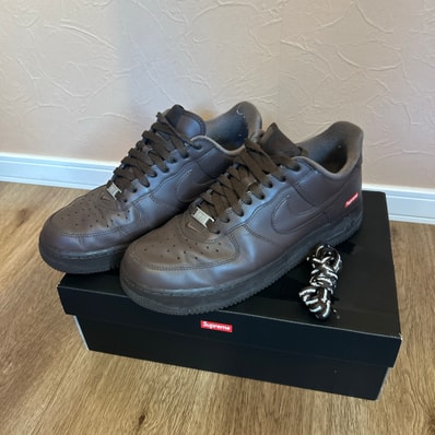 Supreme × Nike Air Force 1 Low "Baroque Brown"
