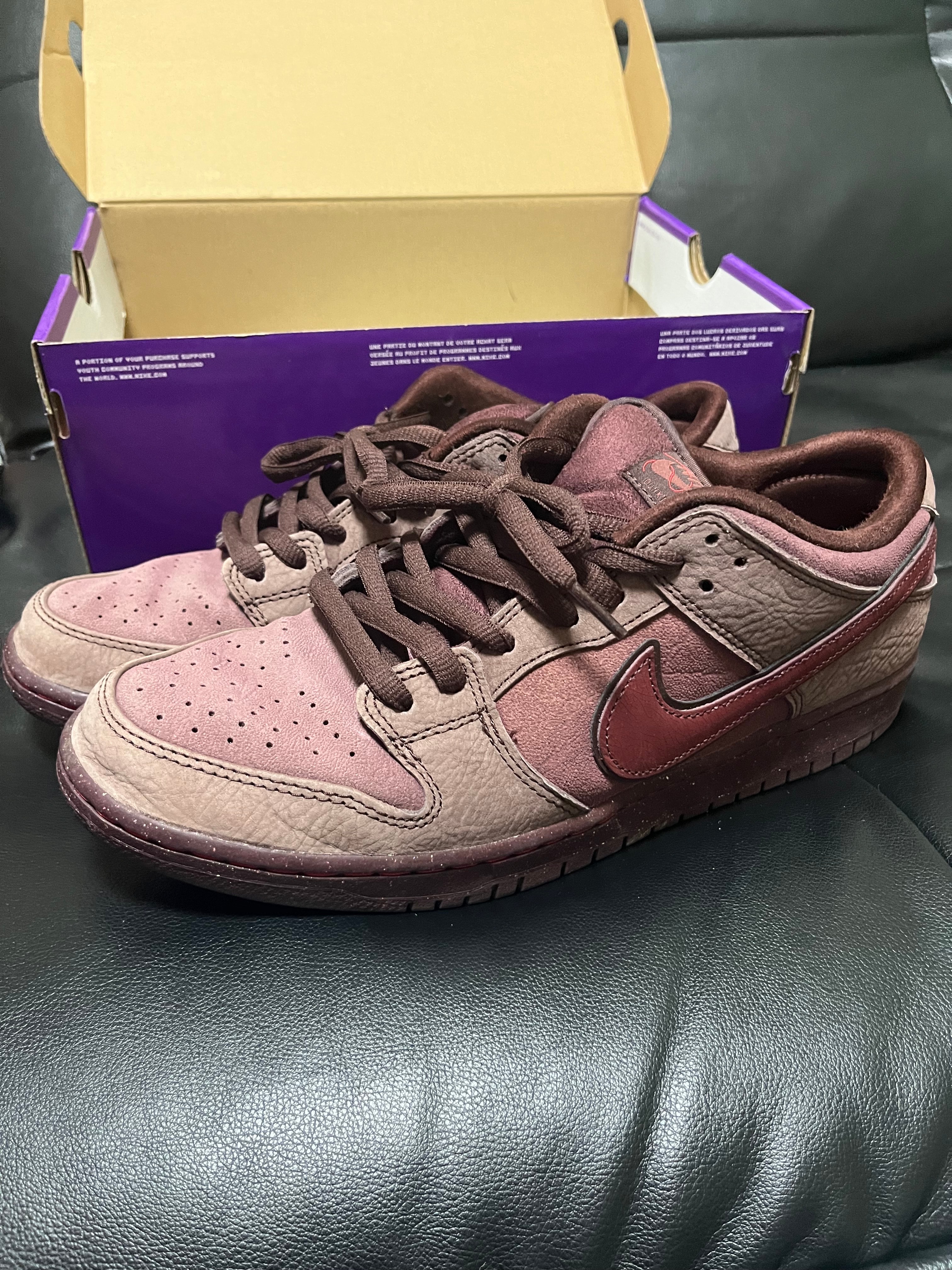Nike SB Dunk Low PRM City of Love "Burgundy"