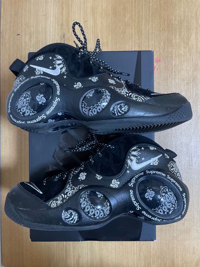 Supreme × Nike Air Zoom Flight 95 SP "Black/White"