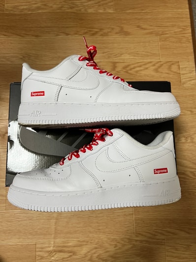 Supreme × Nike Air Force 1 Low "White"