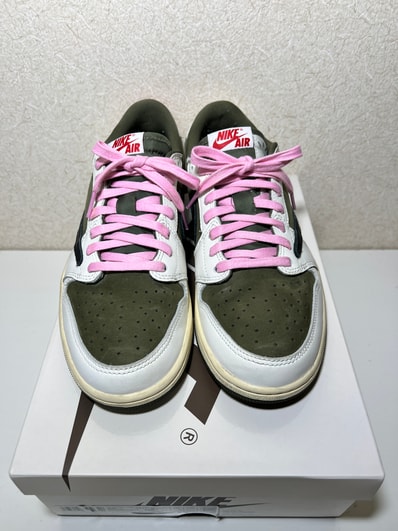 Travis Scott × Nike Air Jordan 1 Low OG SP "Reverse Olive"