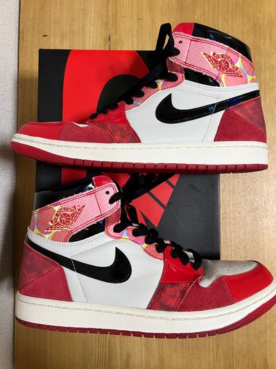 Spider-Man × Nike Air Jordan 1 Retro High OG SP "Spider-Man: Across the Spider-Verse/University Red"