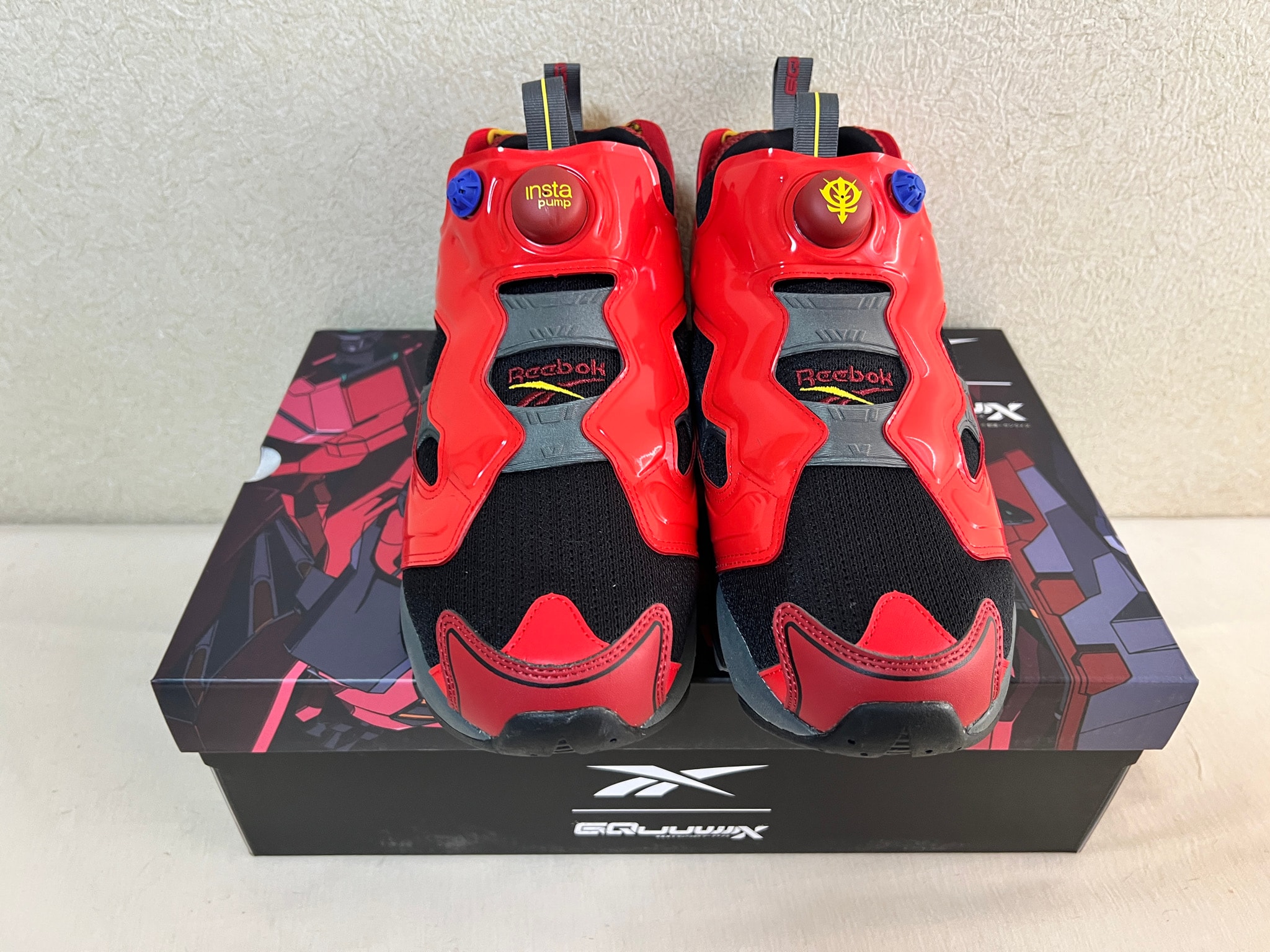 Gundam GQuuuuuuX × Reebok Instapump Fury 94 "Red Gundam"
