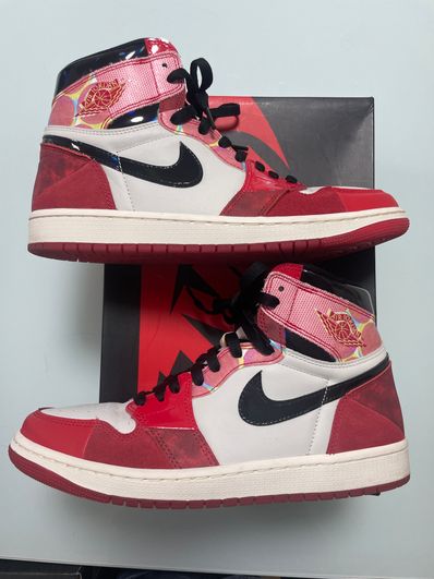 Spider-Man × Nike Air Jordan 1 Retro High OG SP "Spider-Man: Across the Spider-Verse/University Red"