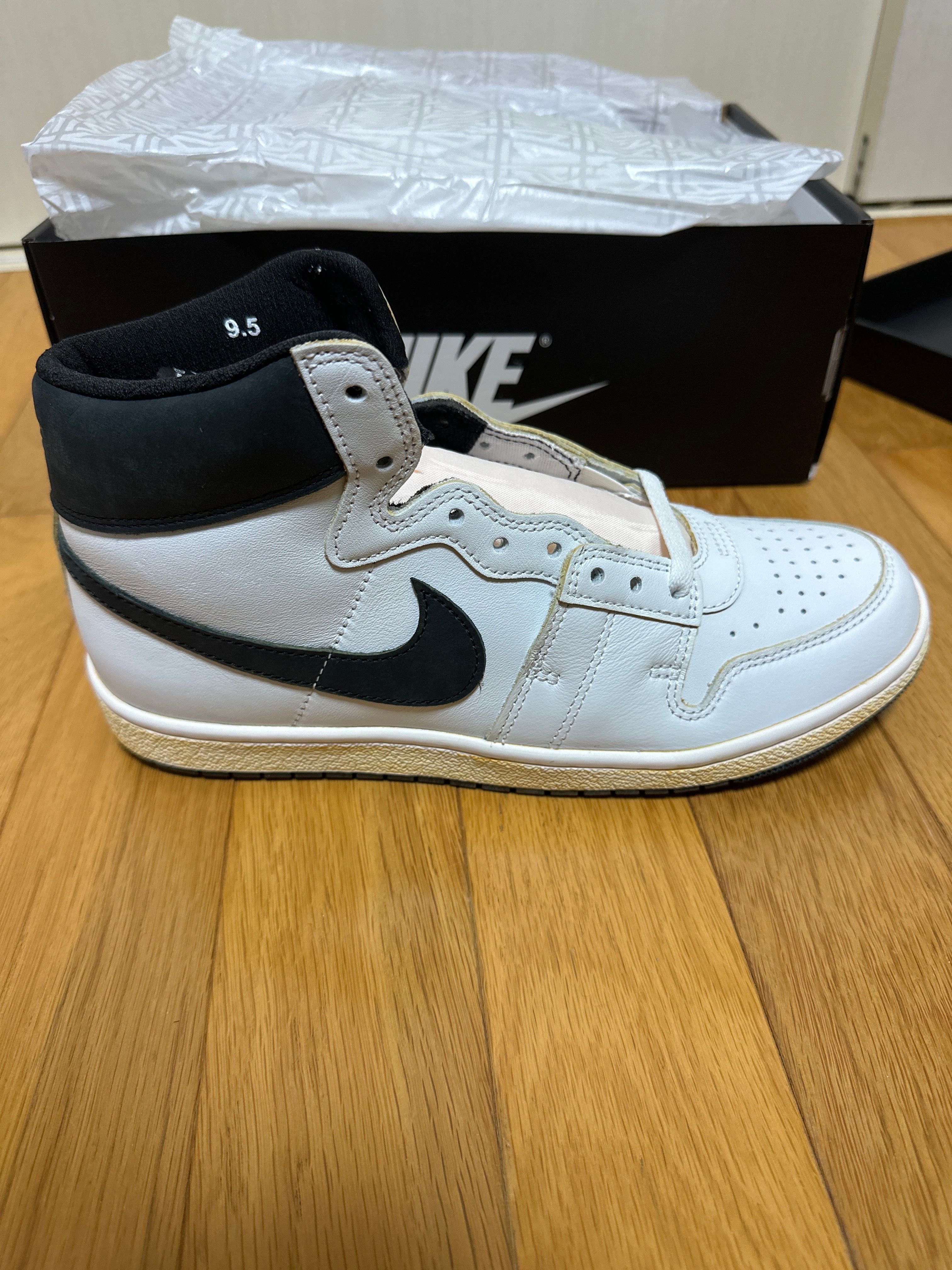 A Ma Maniere × Nike Jordan Air Ship SP "Summit White/Black"