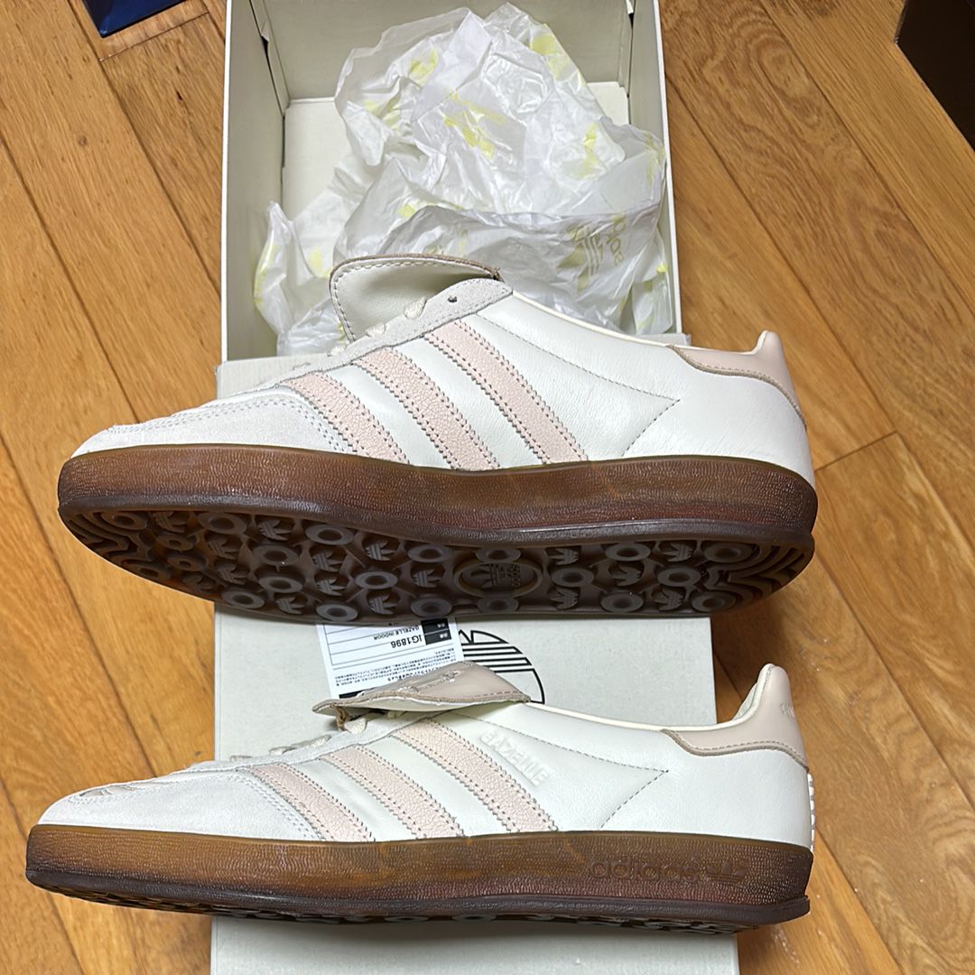 FOOT INDUSTRY × adidas Gazelle Indoor "Off White/Sand Strata"