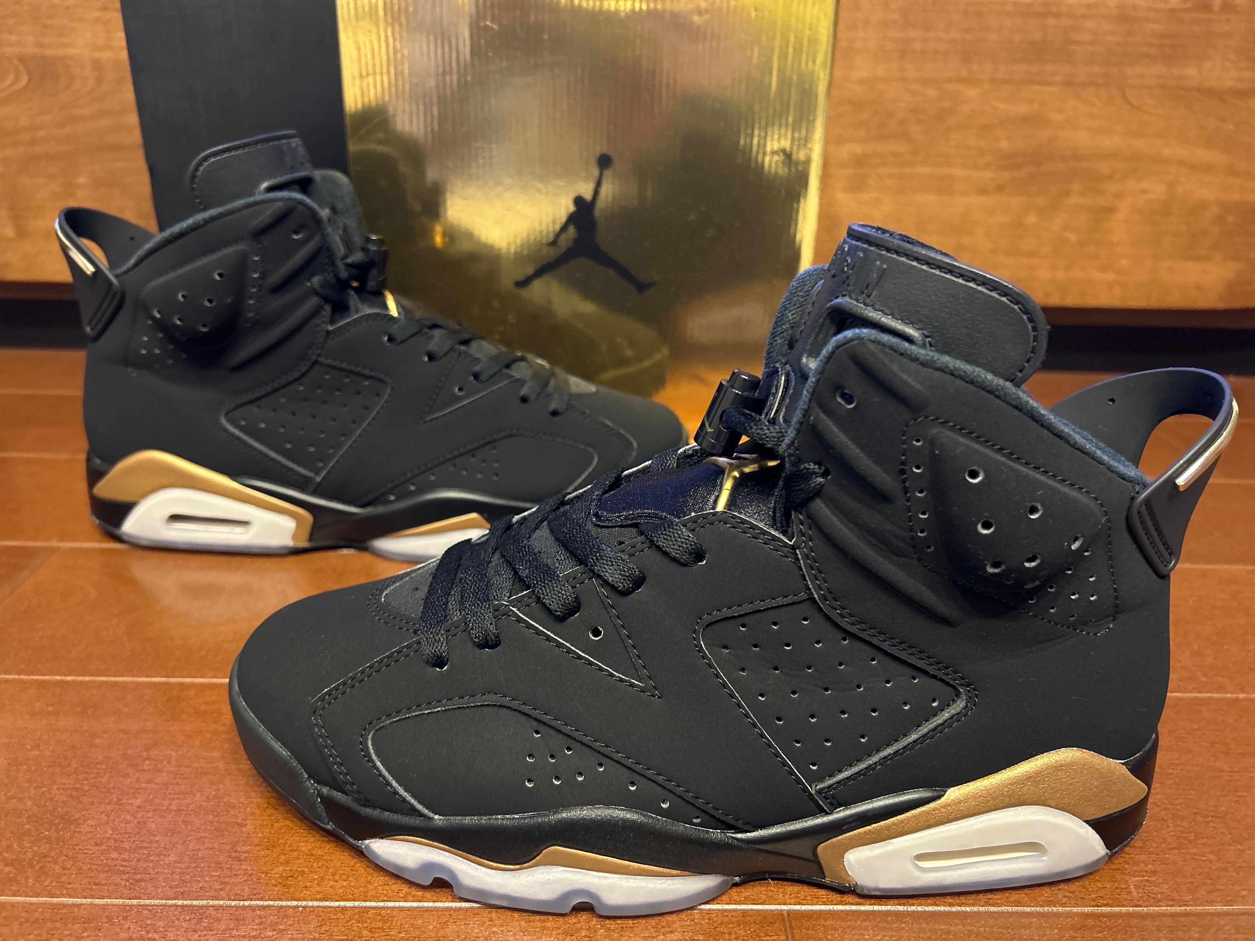 Nike Air Jordan 6 DMP "Black/Metallic Gold" (2020)  