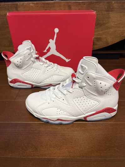 Nike Air Jordan 6 "White and University Red/Red Oreo"