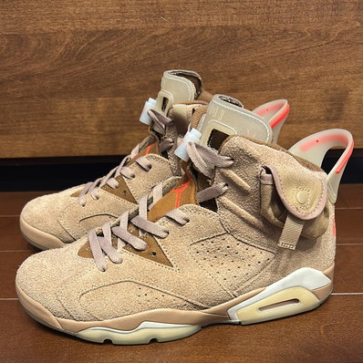 Travis Scott × Nike Air Jordan 6 "British Khaki"
