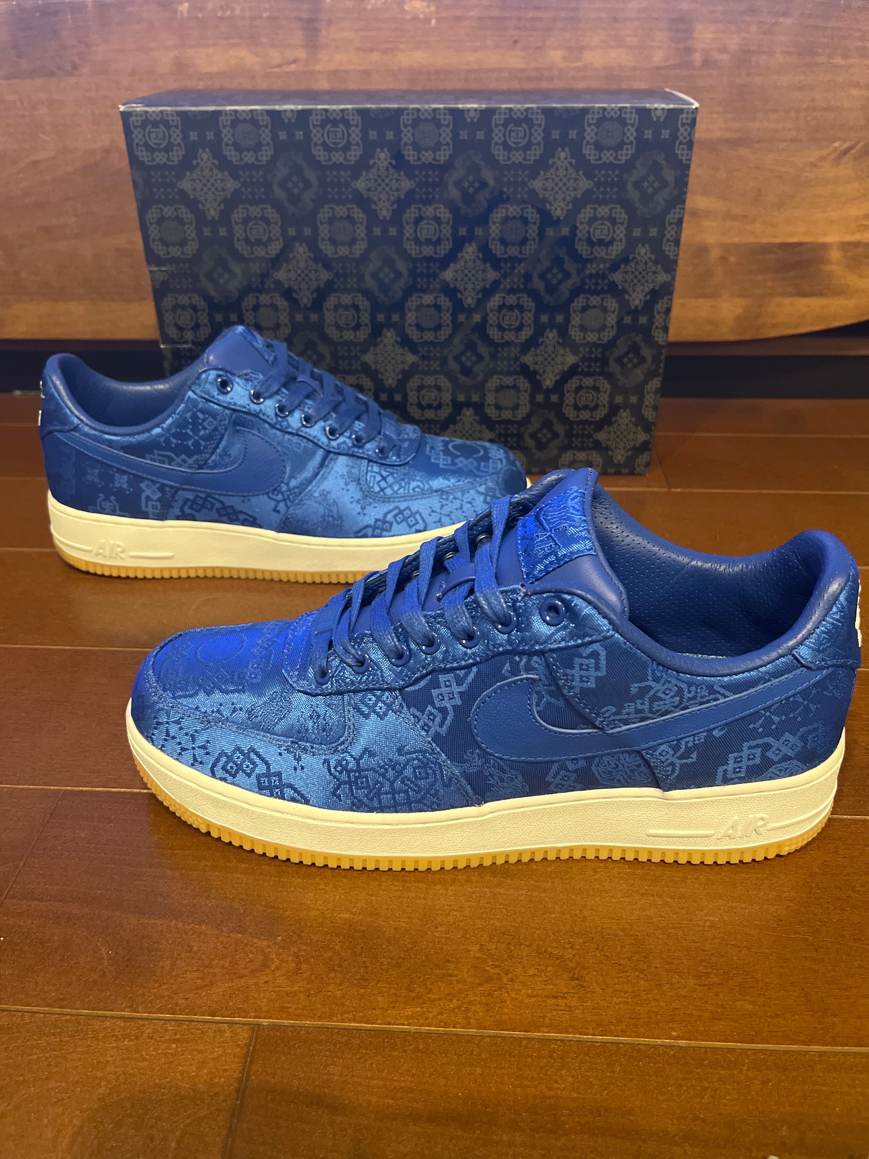 CLOT × Nike Air Force 1 Low "Blue"