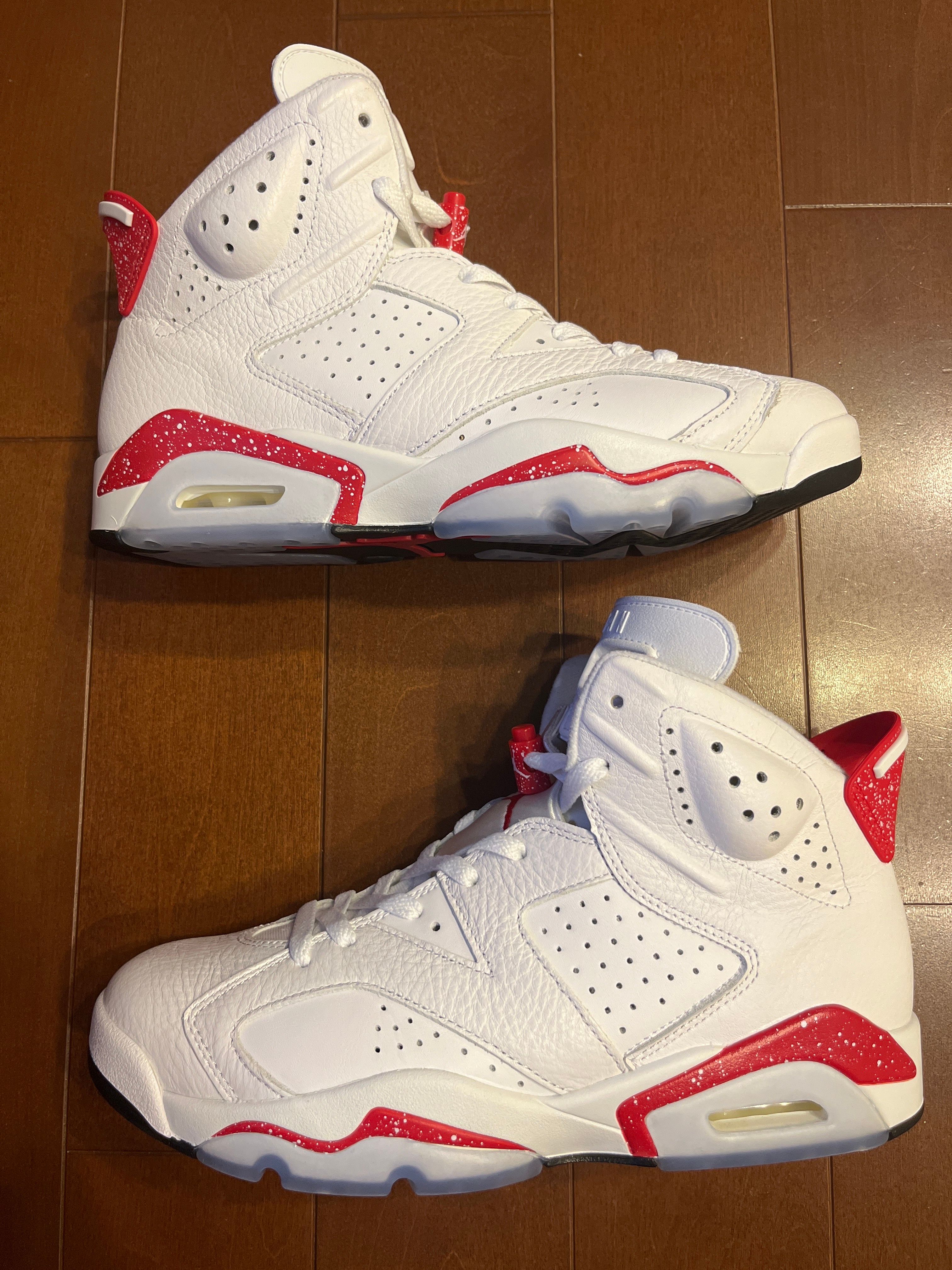 Nike Air Jordan 6 "White and University Red/Red Oreo"