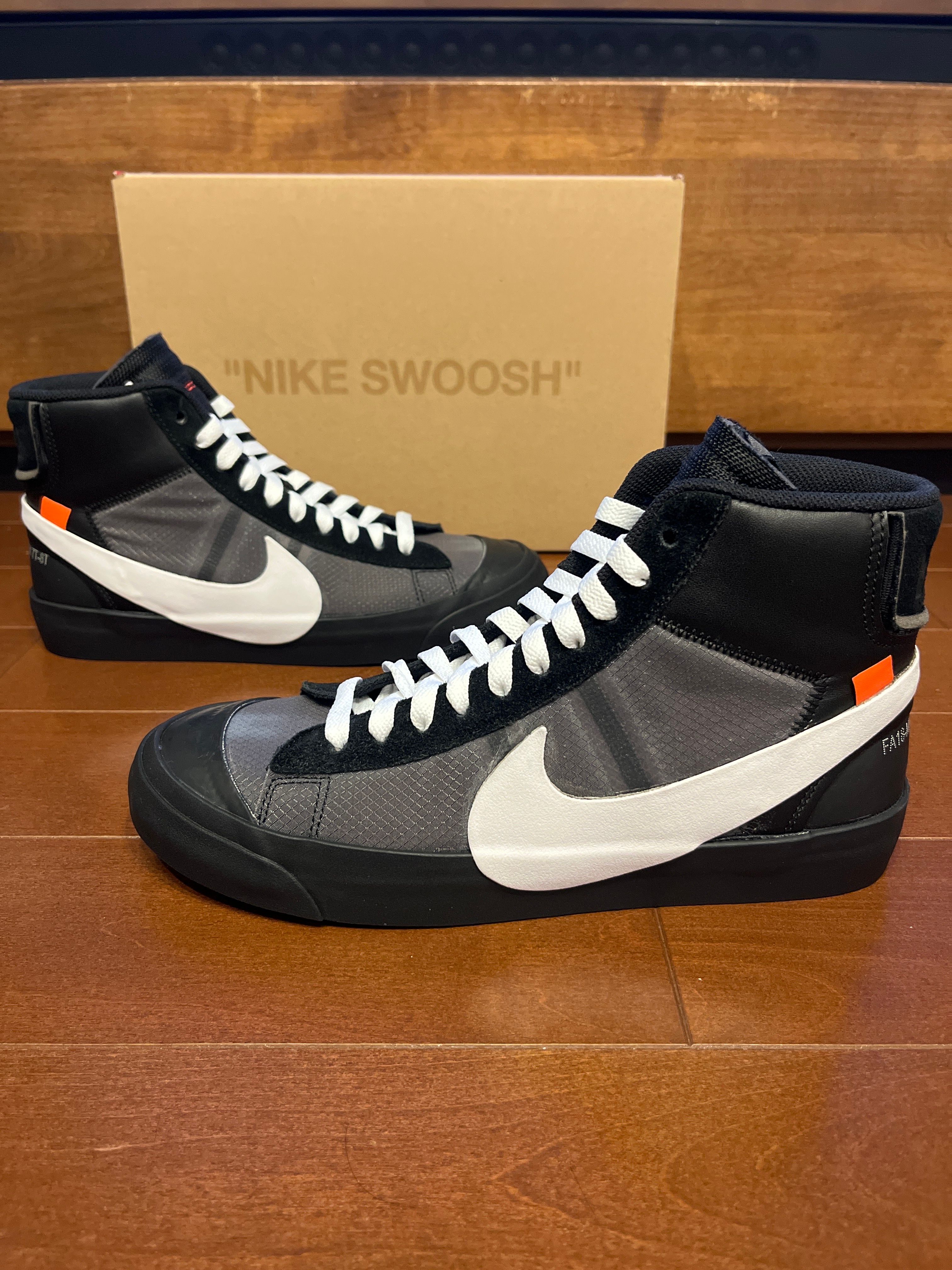 Off-White × Nike Blazer Studio Mid "Grim Reaper"